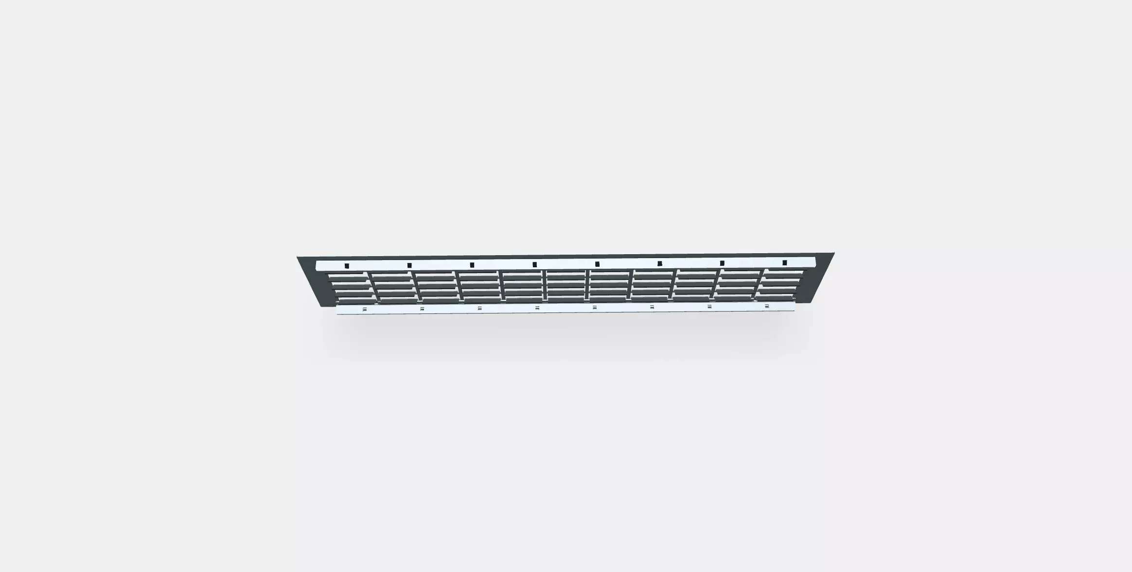 METOD Ventilation grille Low-poly 3D model_0