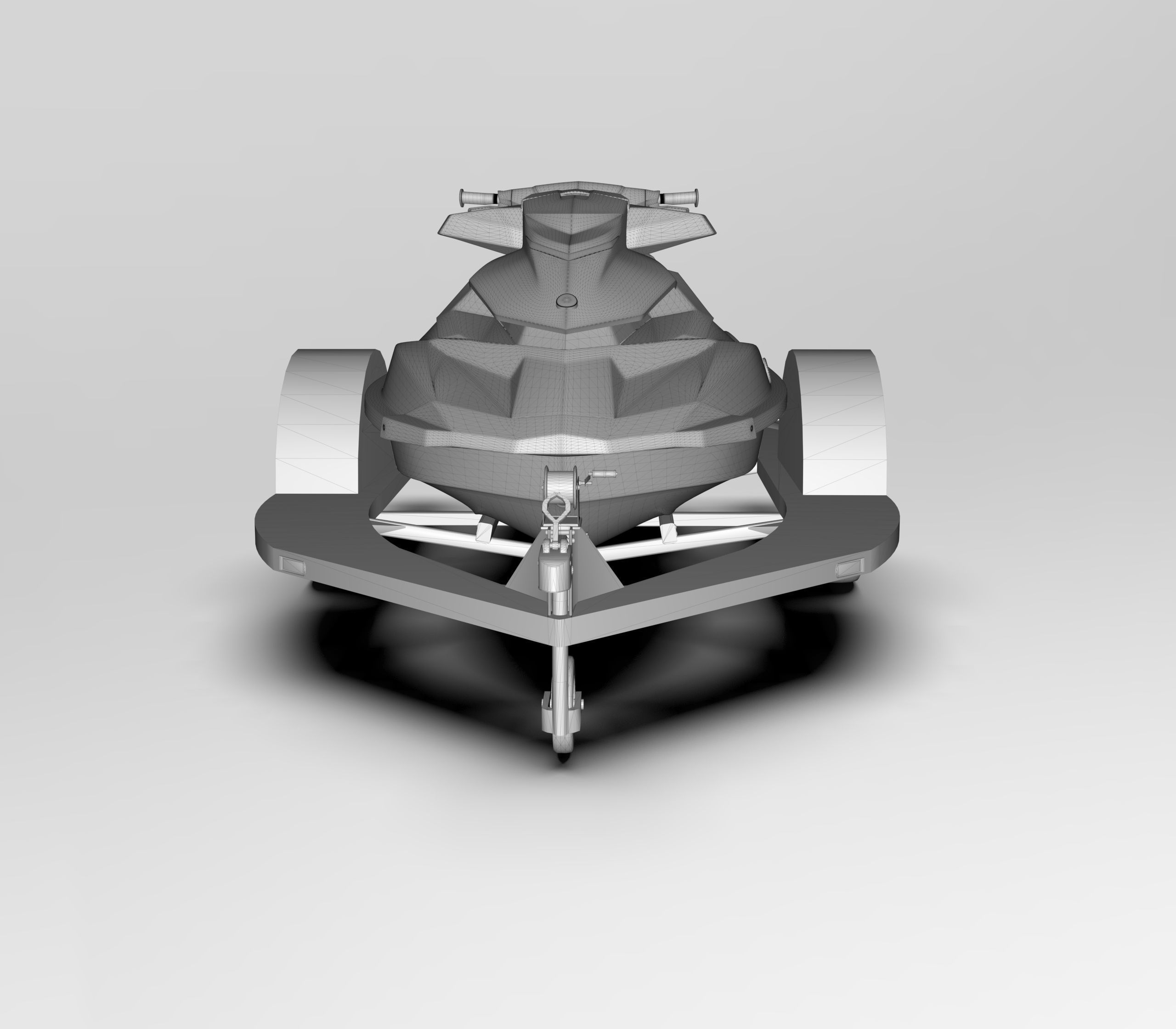 Sea-Doo GTR 215 3D model_7