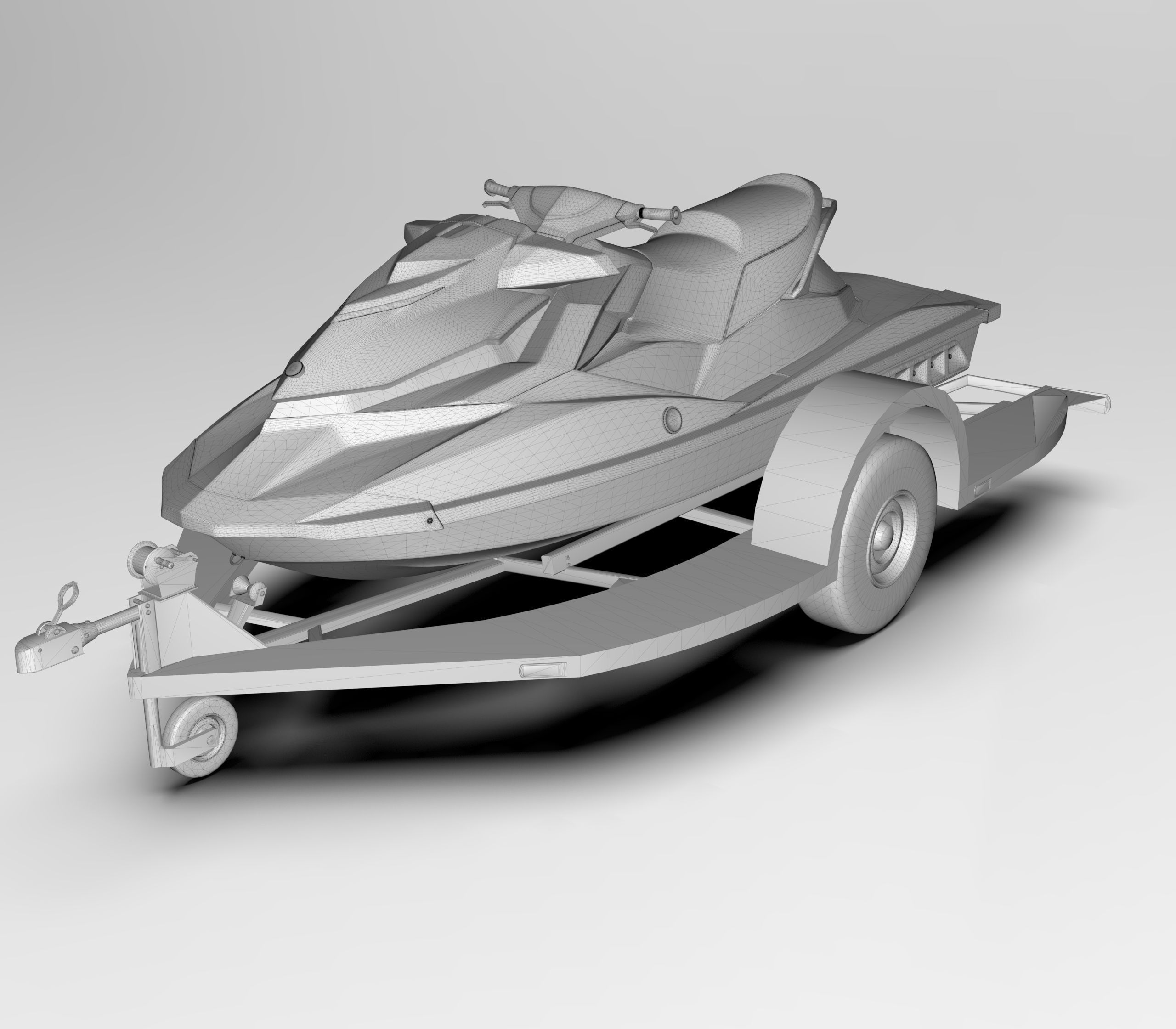 Sea-Doo GTR 215 3D model_6
