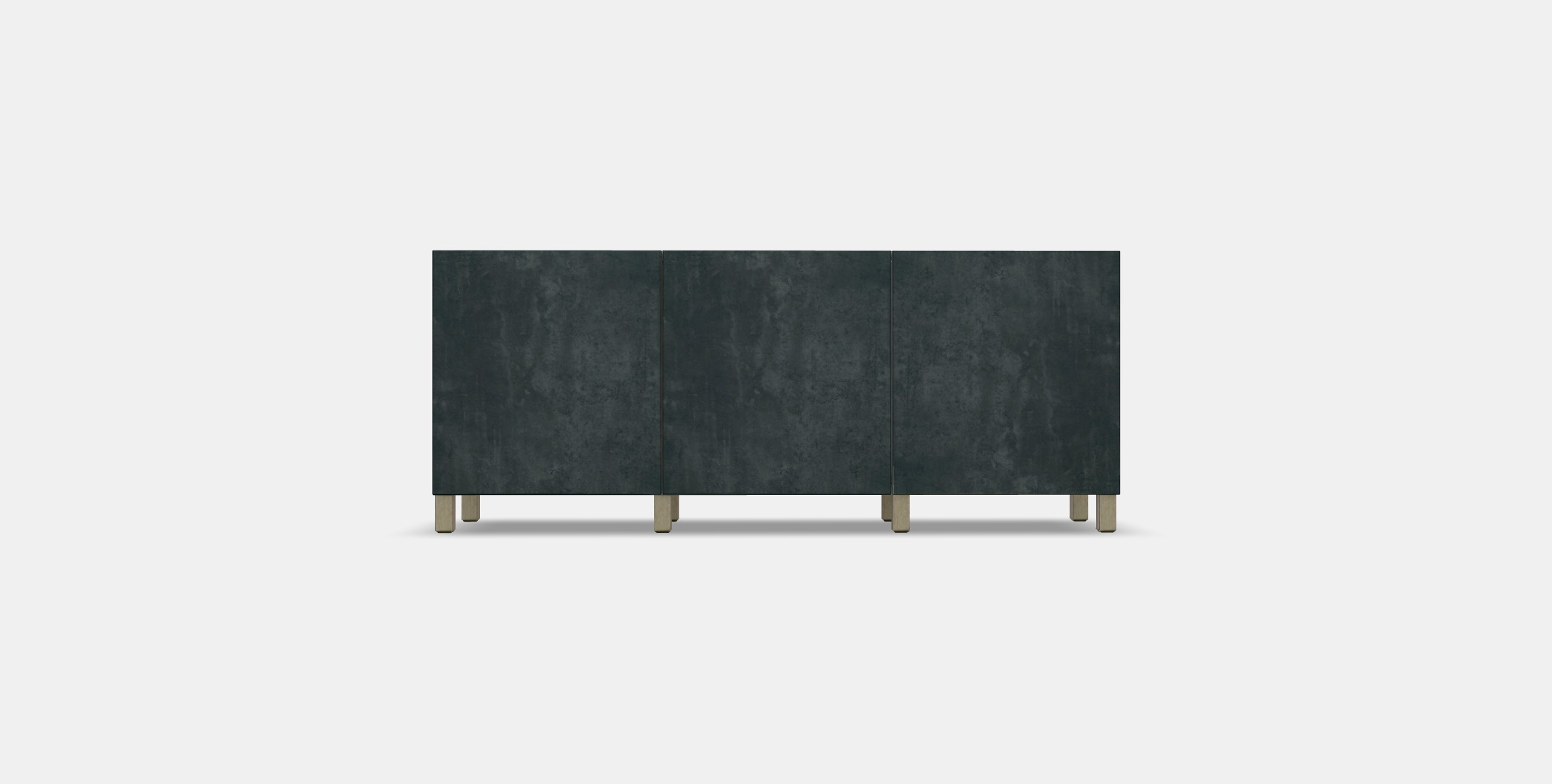 BESTA Storage combination with doors 63 Low-poly 3D model_9