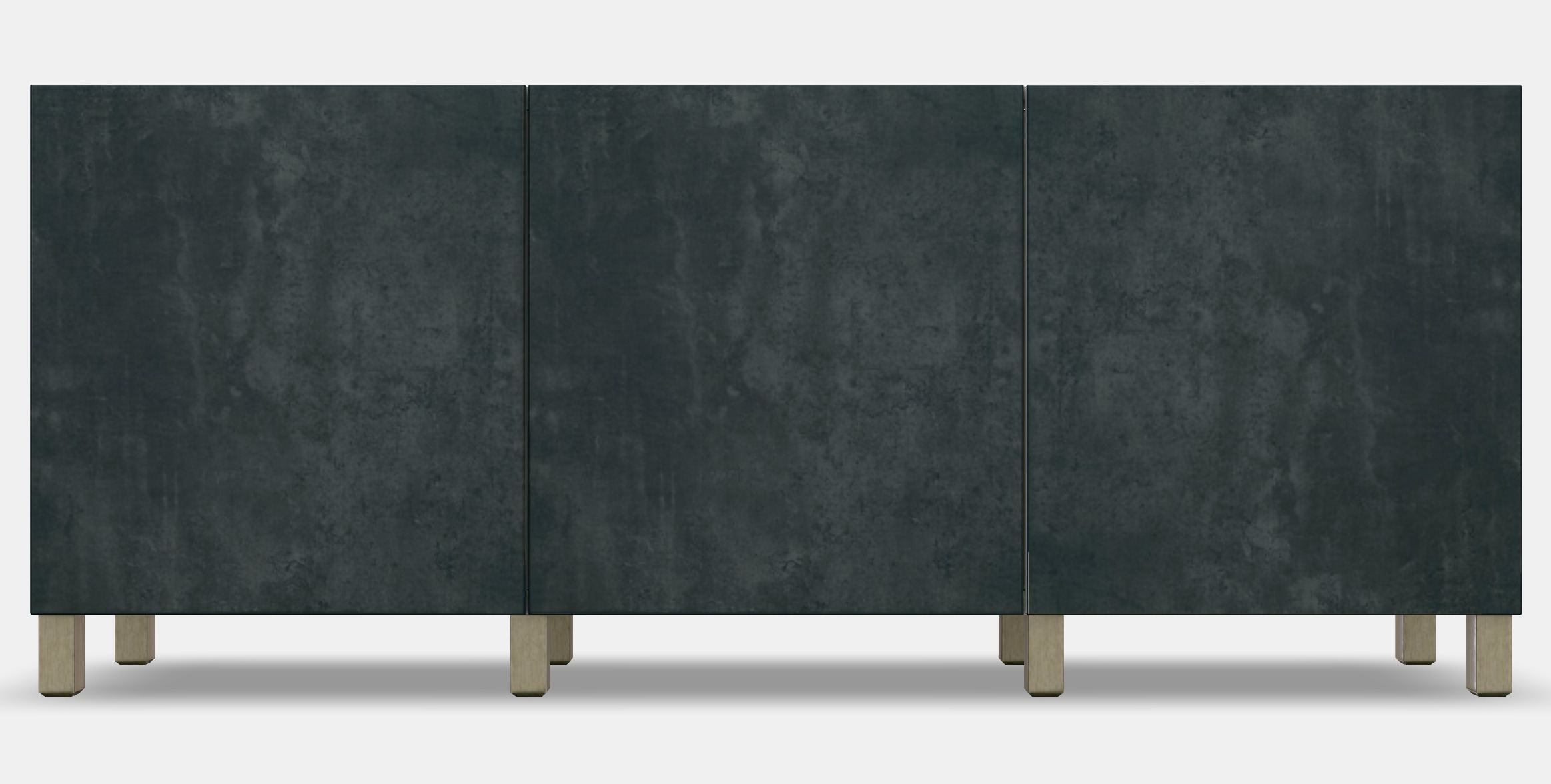 BESTA Storage combination with doors 63 Low-poly 3D model_13