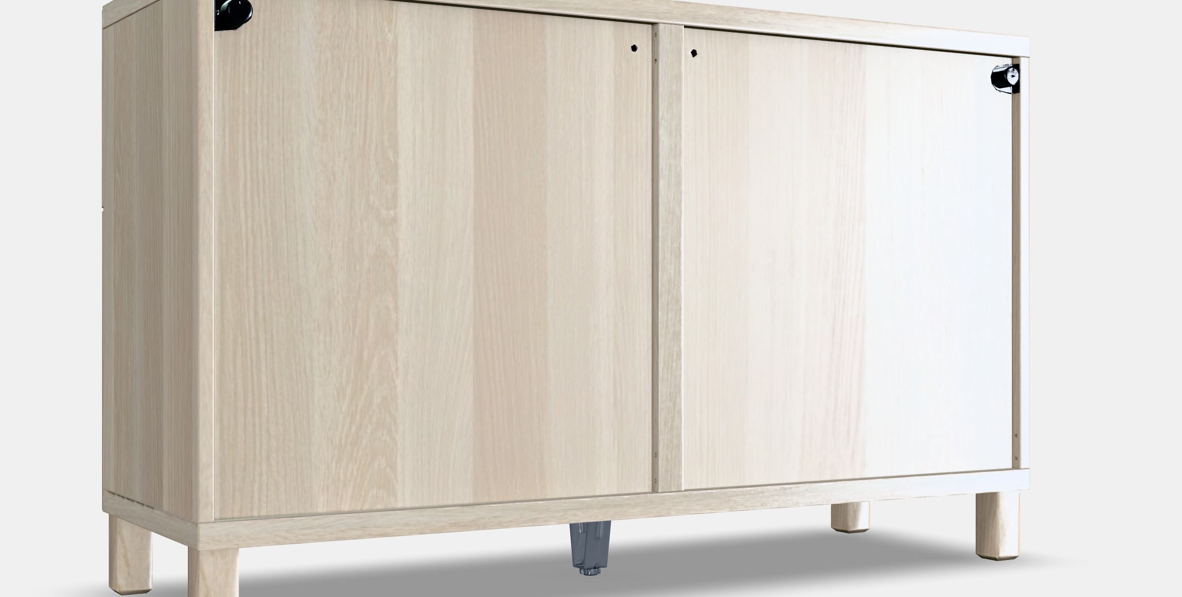 BESTA Storage combination w doors-drawers 4 Low-poly 3D model_9