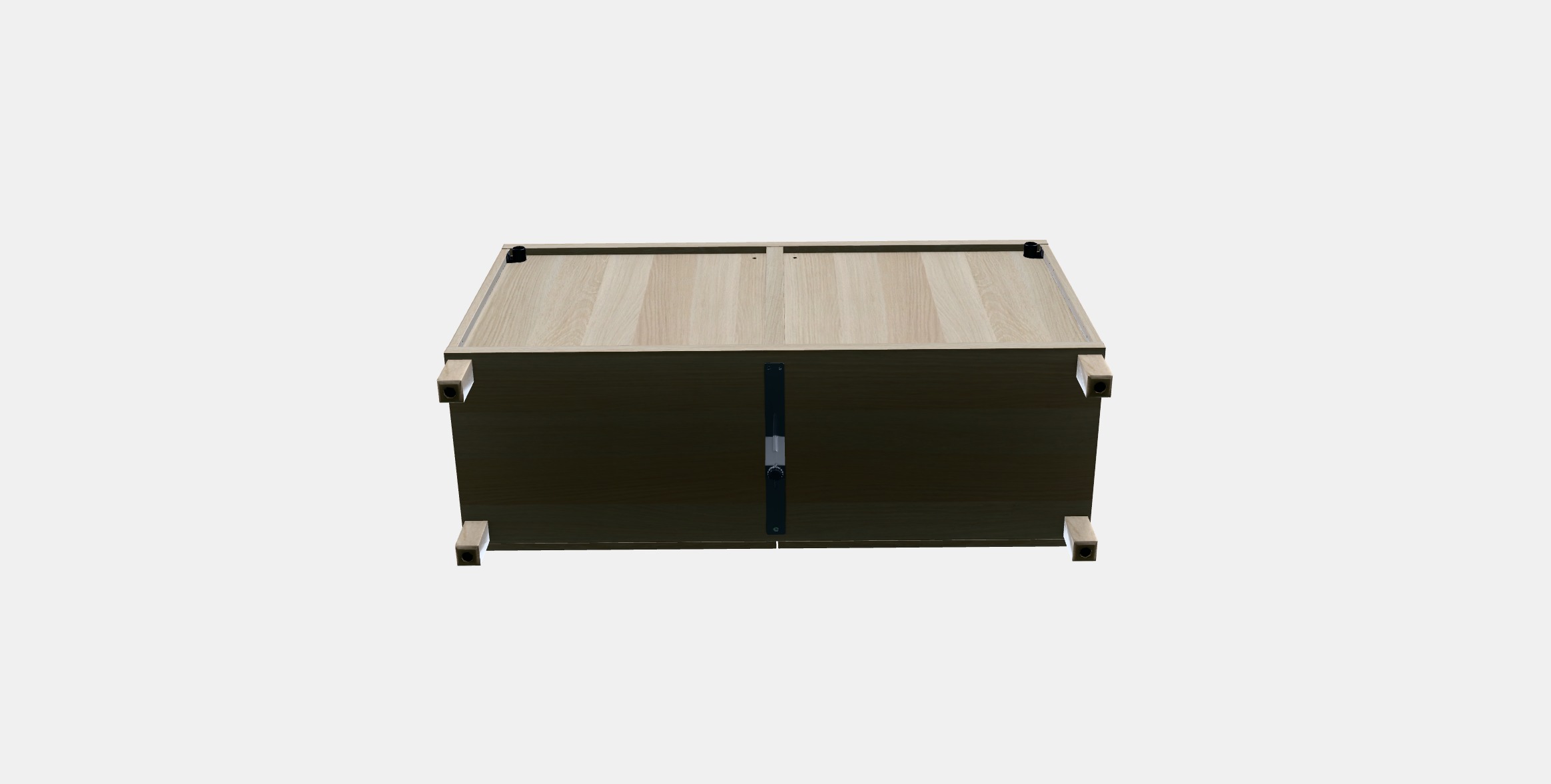 BESTA Storage combination w doors-drawers 4 Low-poly 3D model_6