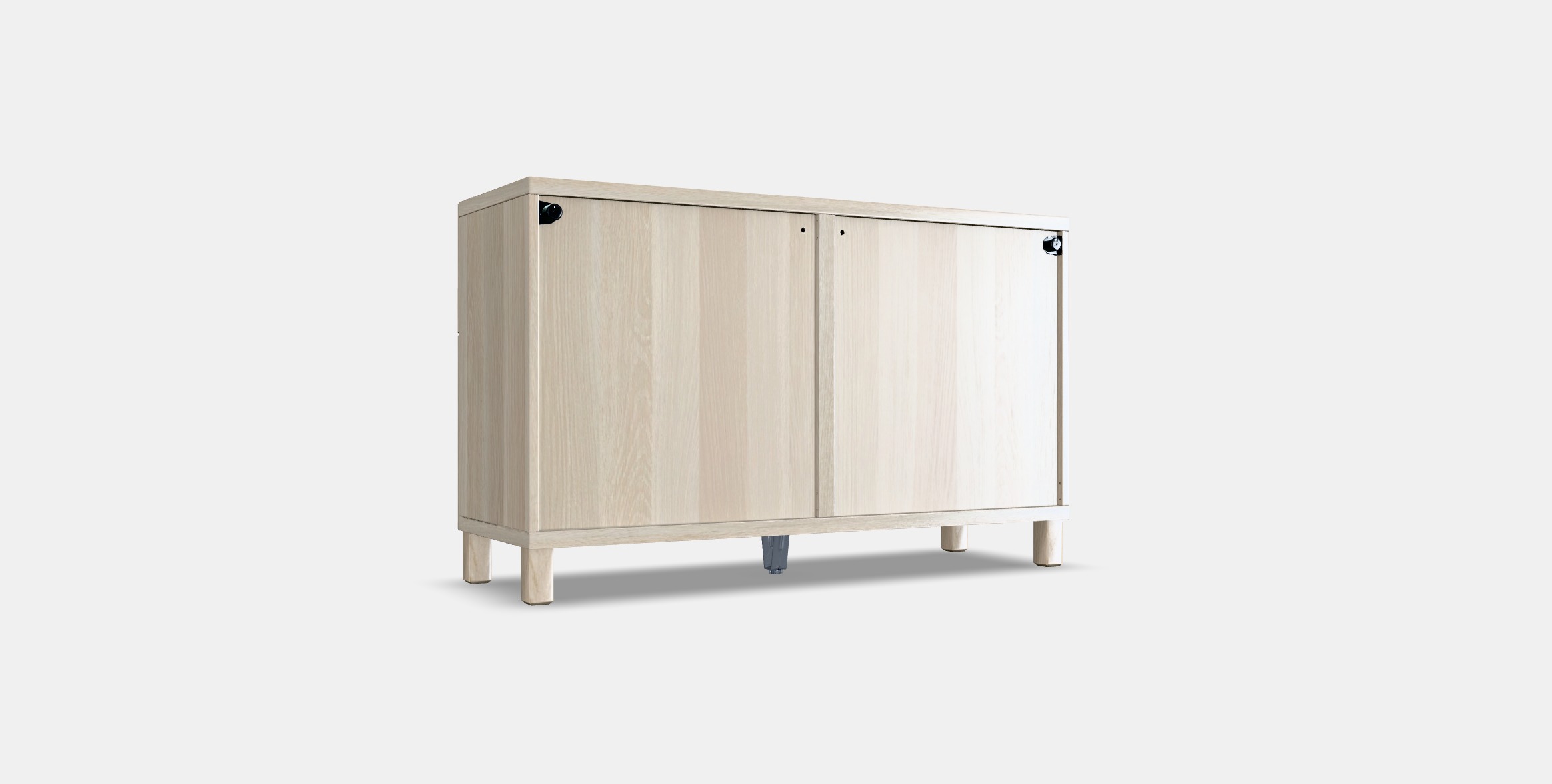 BESTA Storage combination w doors-drawers 4 Low-poly 3D model_15