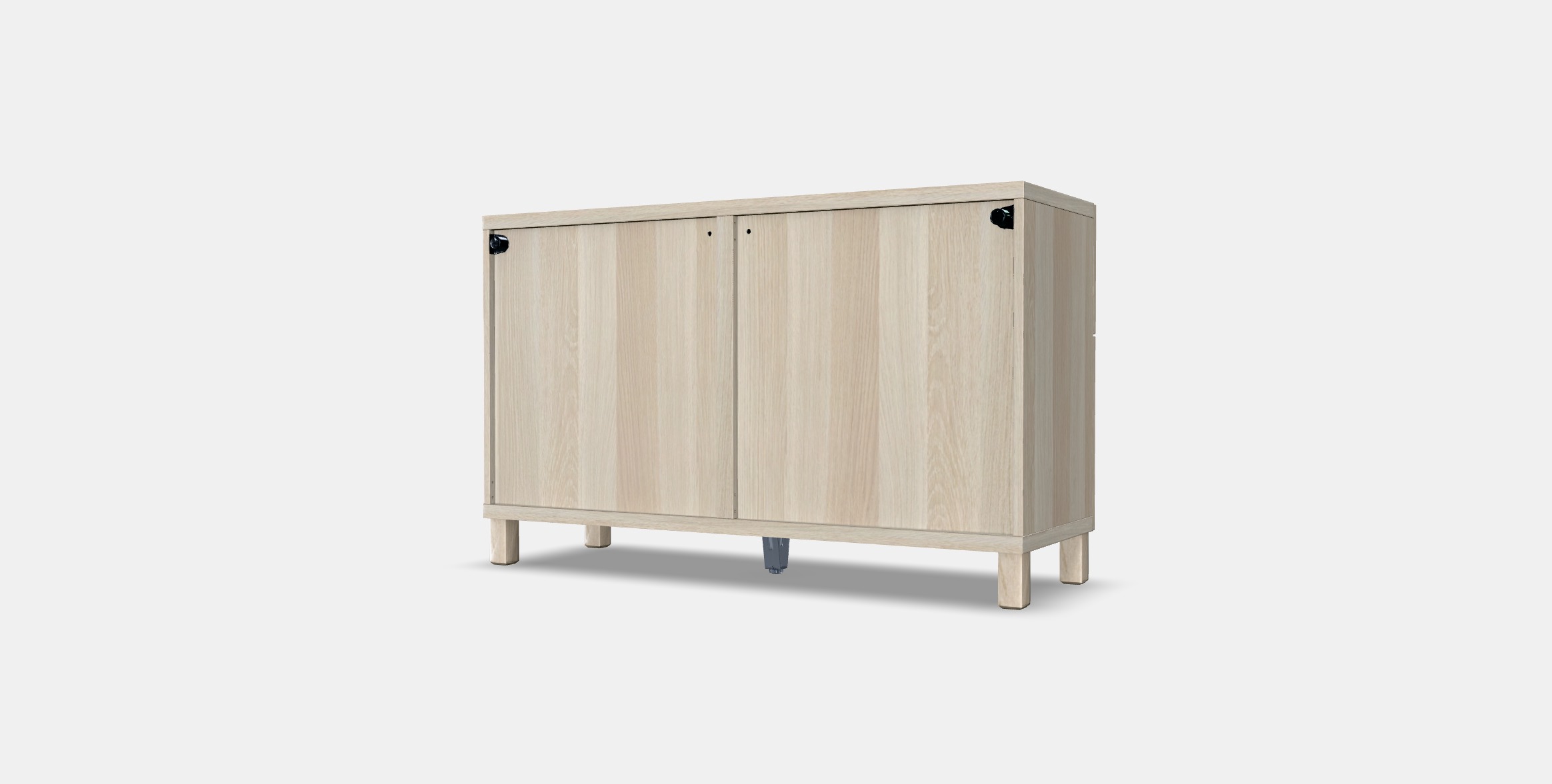 BESTA Storage combination w doors-drawers 4 Low-poly 3D model_5