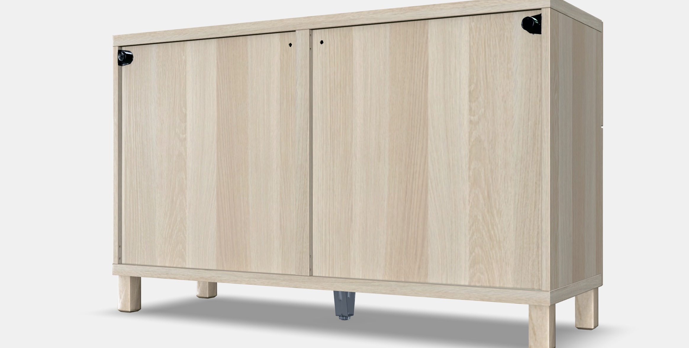 BESTA Storage combination w doors-drawers 4 Low-poly 3D model_2