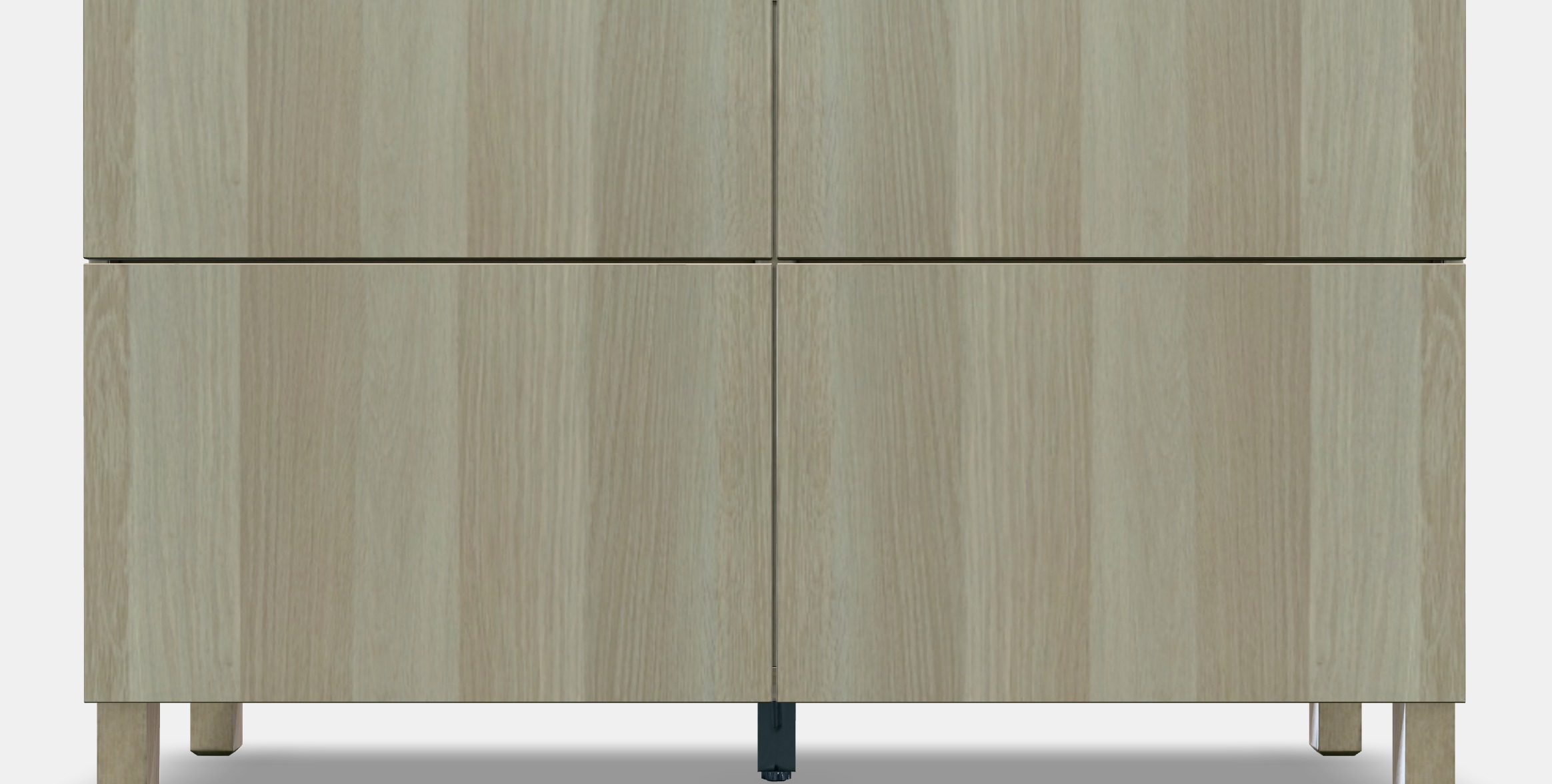 BESTA Storage combination w doors-drawers 4 Low-poly 3D model_16