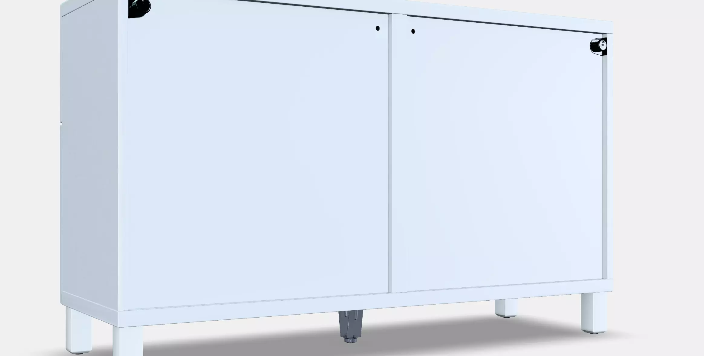 BESTA Storage combination w doors-drawers 5 Low-poly 3D model_0