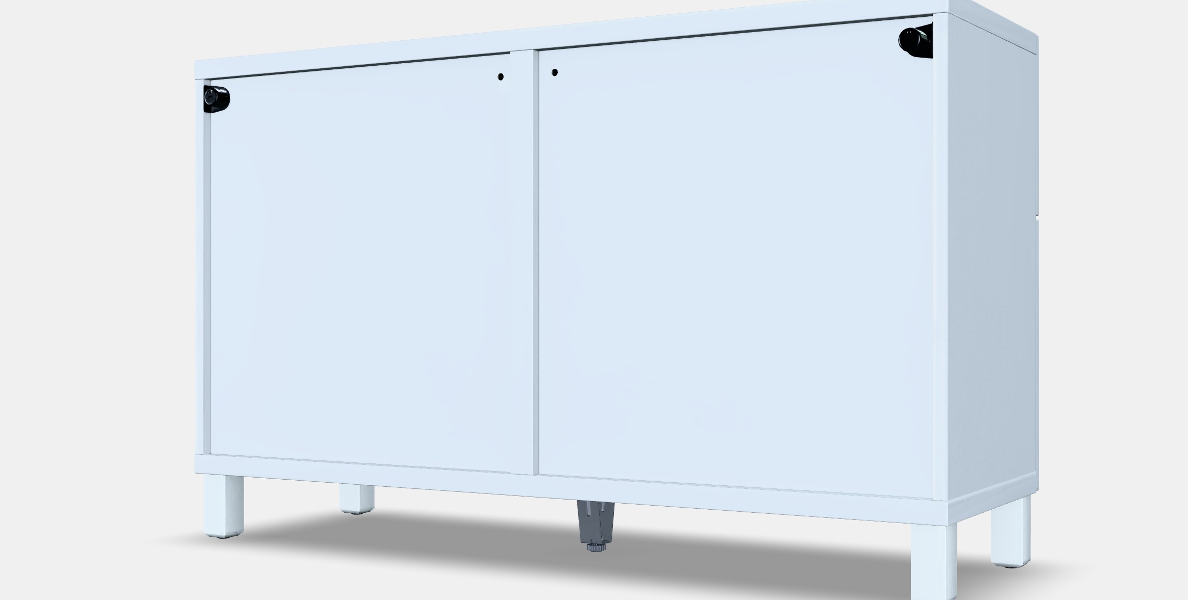 BESTA Storage combination w doors-drawers 5 Low-poly 3D model_6