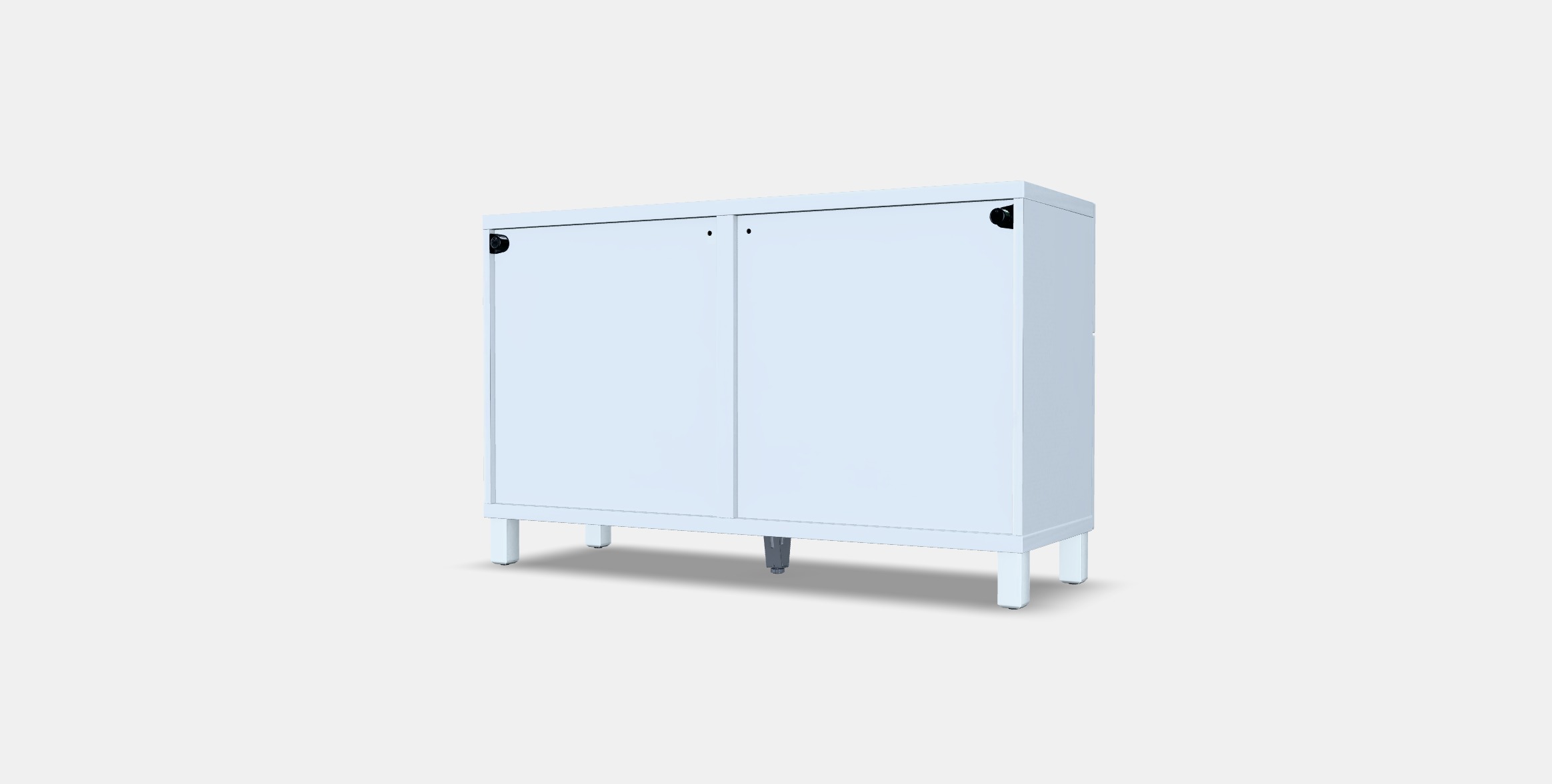 BESTA Storage combination w doors-drawers 5 Low-poly 3D model_4