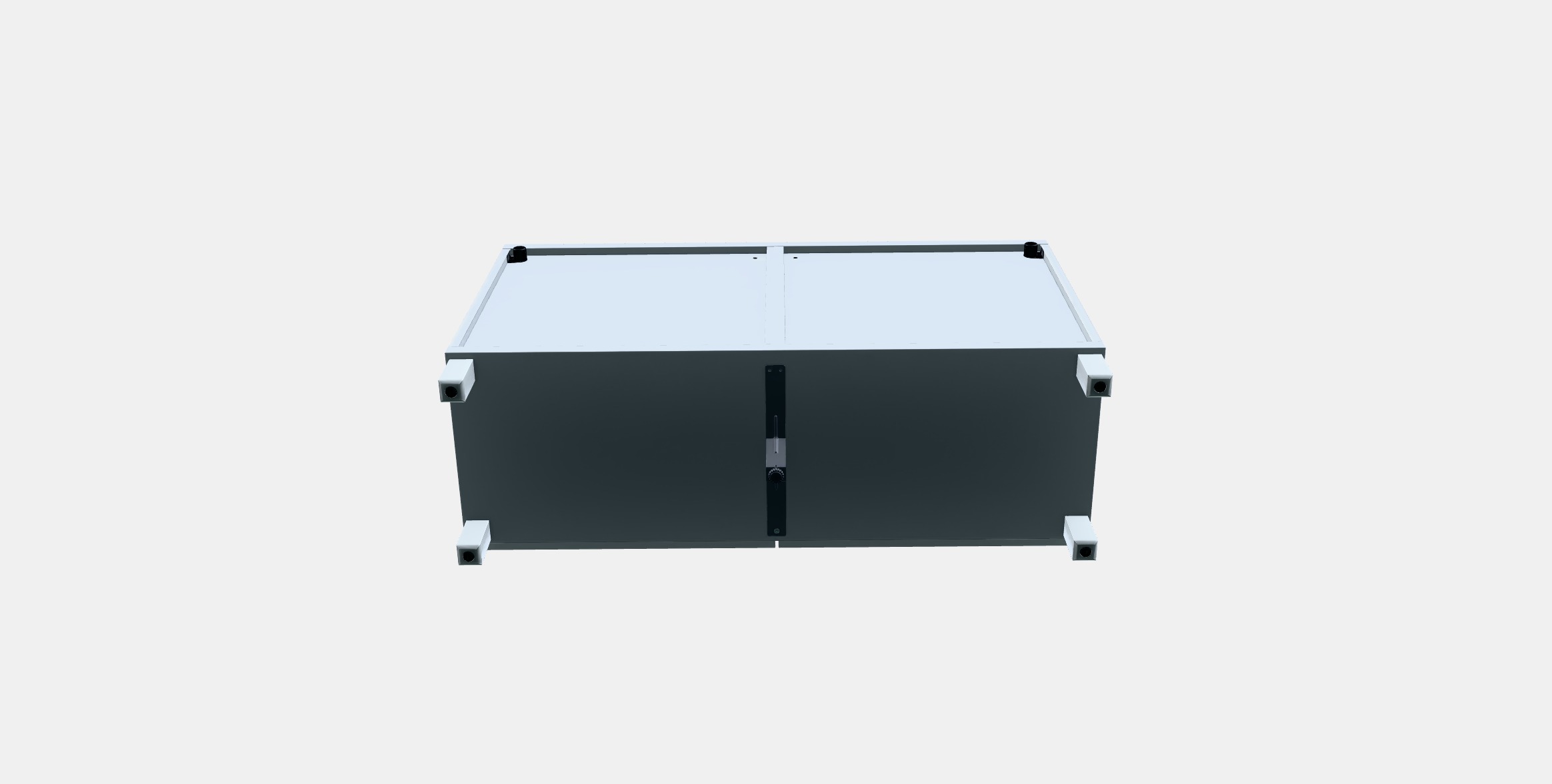 BESTA Storage combination w doors-drawers 5 Low-poly 3D model_7