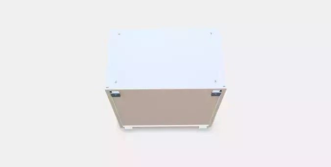 METOD Wall cabinet frame 8 Low-poly 3D model