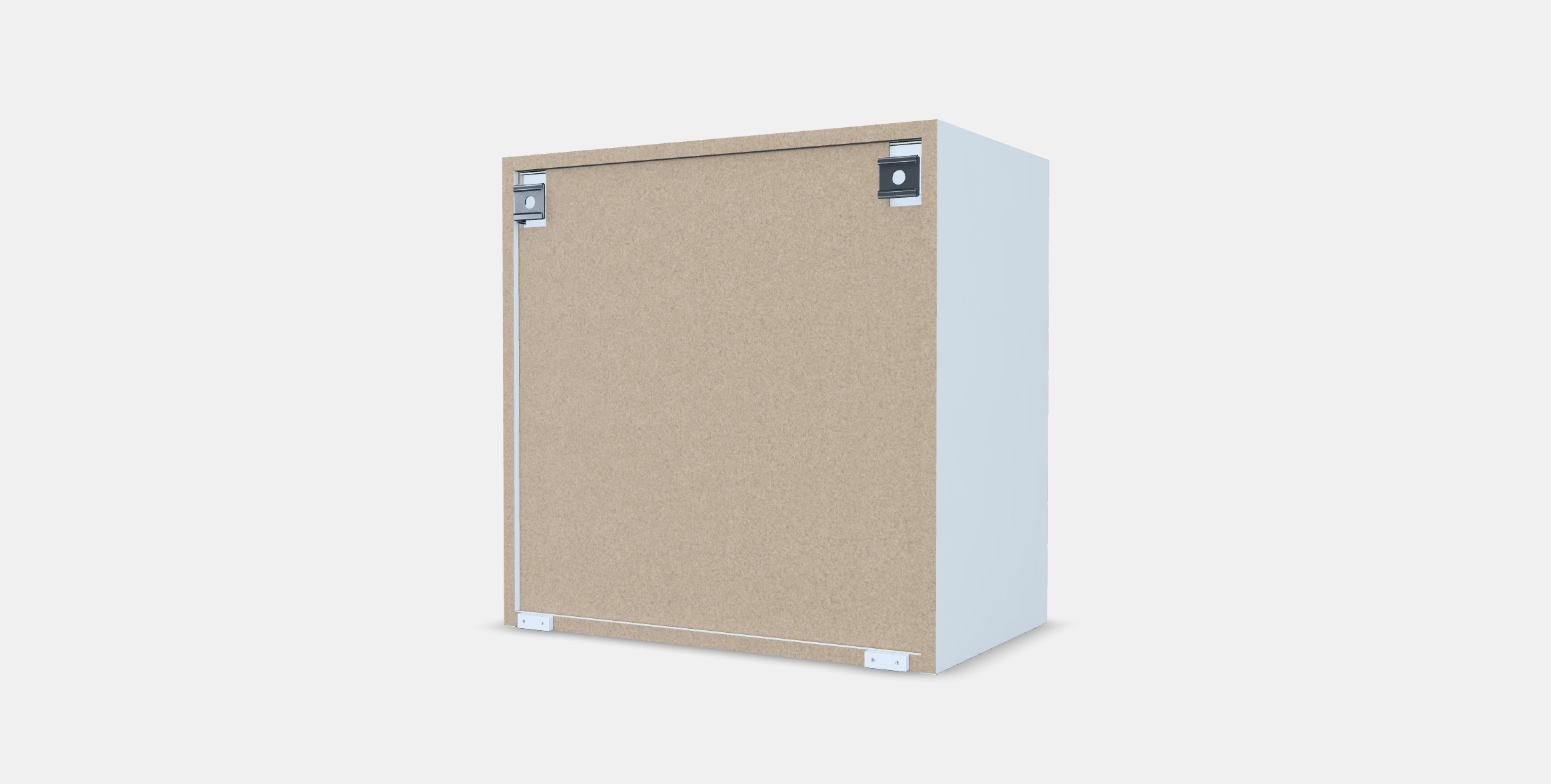 METOD Wall cabinet frame 8 Low-poly 3D model_2
