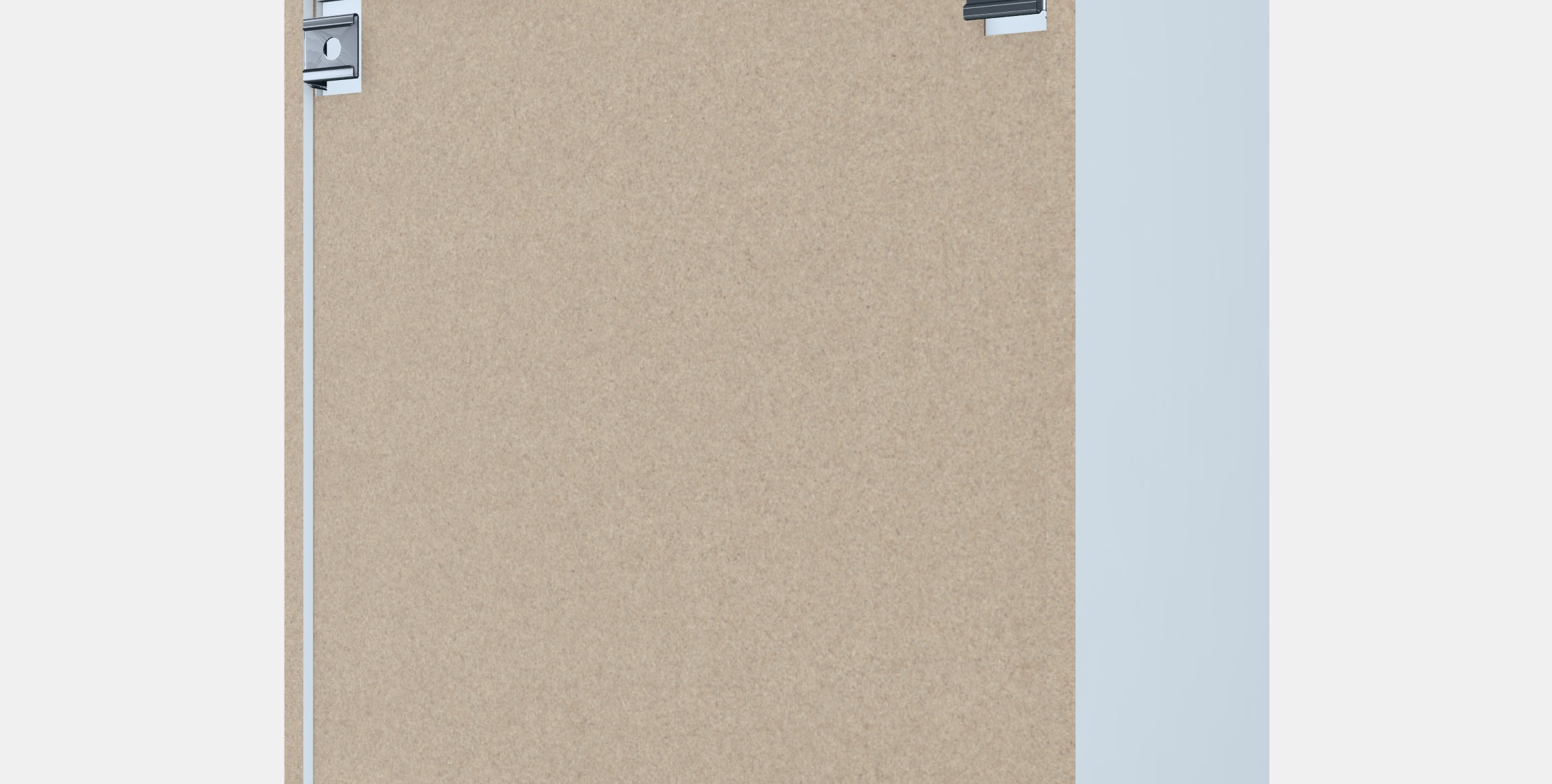 METOD Wall cabinet frame 8 Low-poly 3D model_4