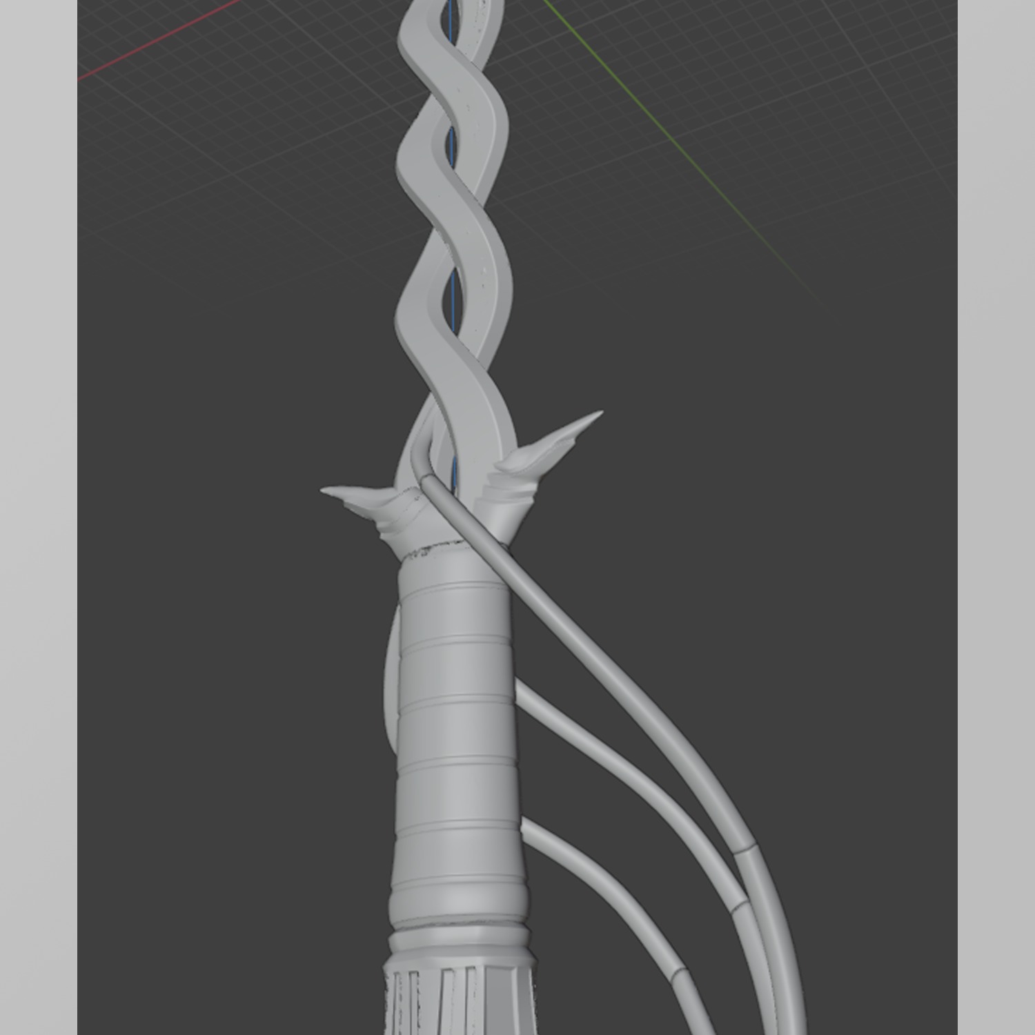 Fire Knight Greatsword scale - Elden Ring 3D print model_4