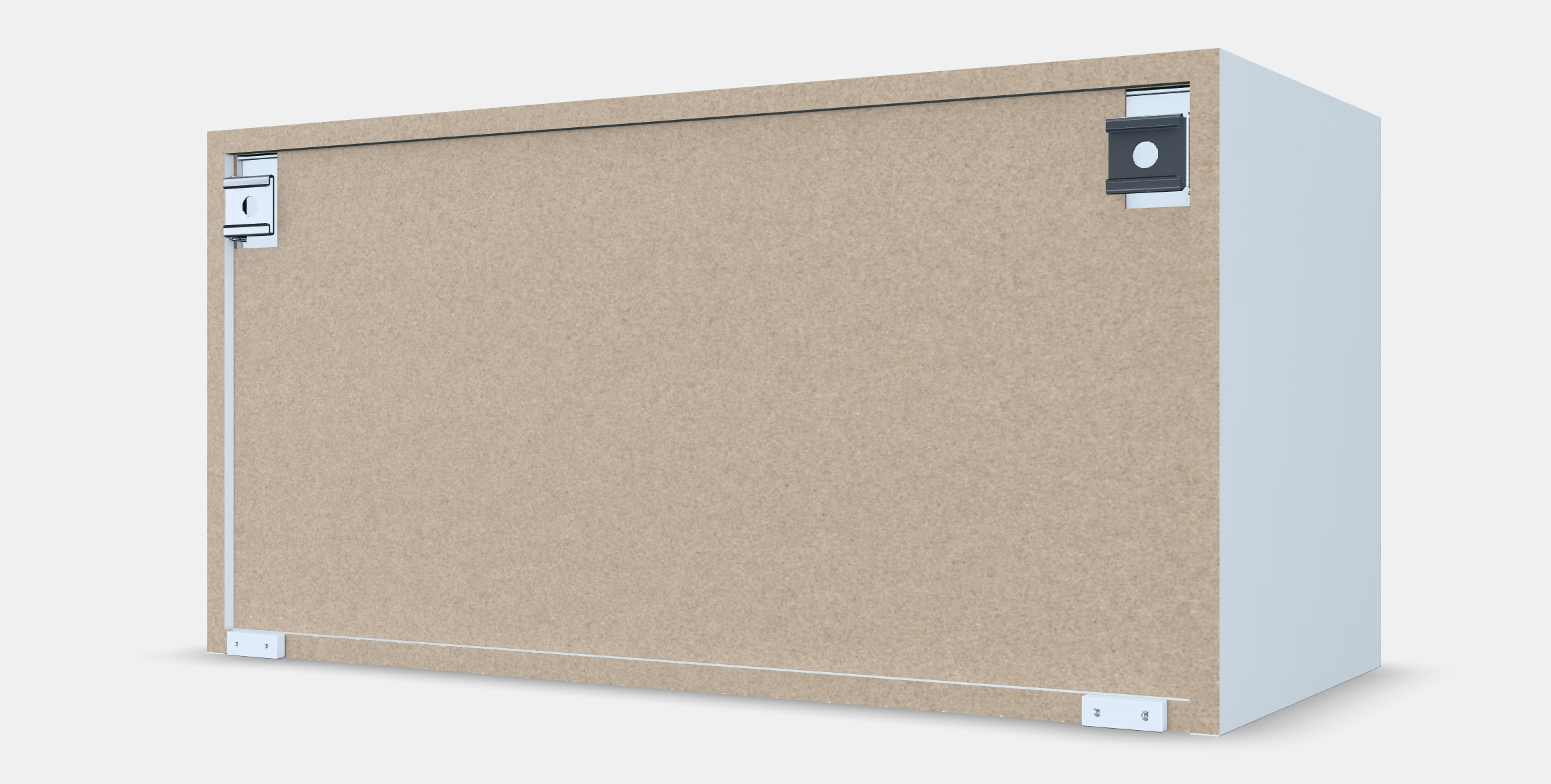 METOD Wall cabinet frame 10 Low-poly 3D model_9