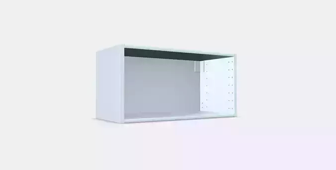 METOD Wall cabinet frame 10 Low-poly 3D model