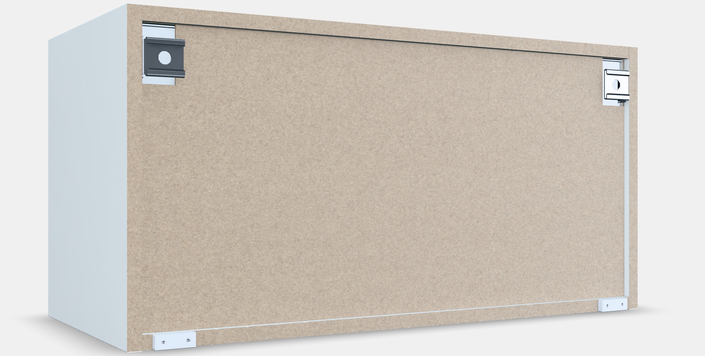 METOD Wall cabinet frame 10 Low-poly 3D model_3