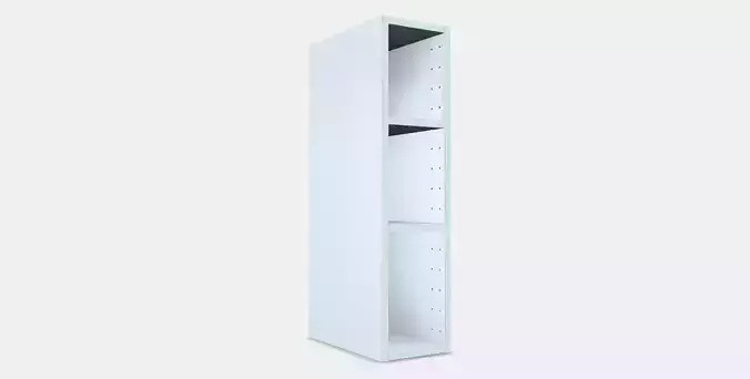 METOD Wall cabinet frame 11 Low-poly 3D model