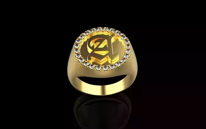 Signet ring model 1009