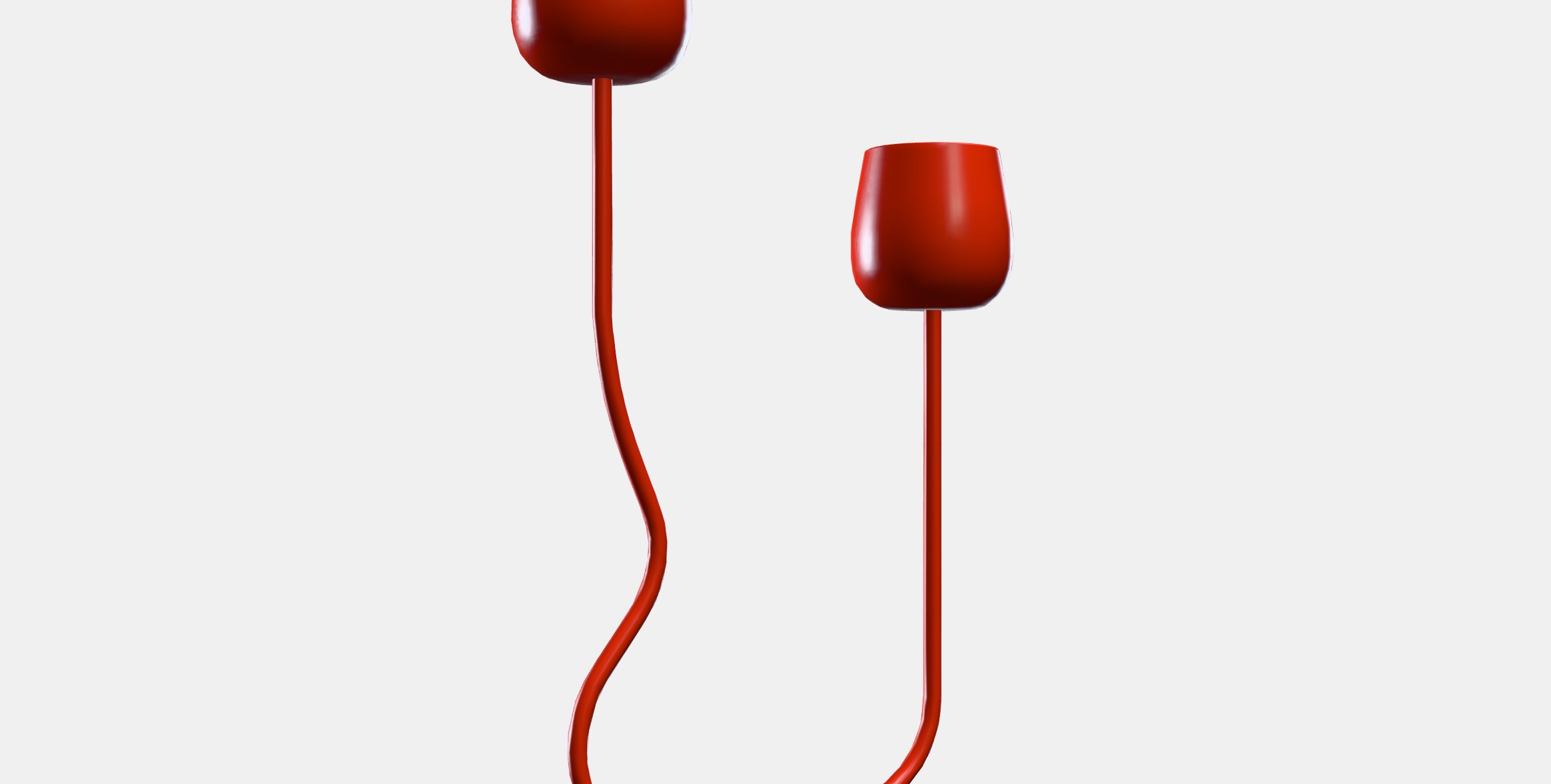 SILVERPARON Candlestick-tealight holder Low-poly 3D model_9