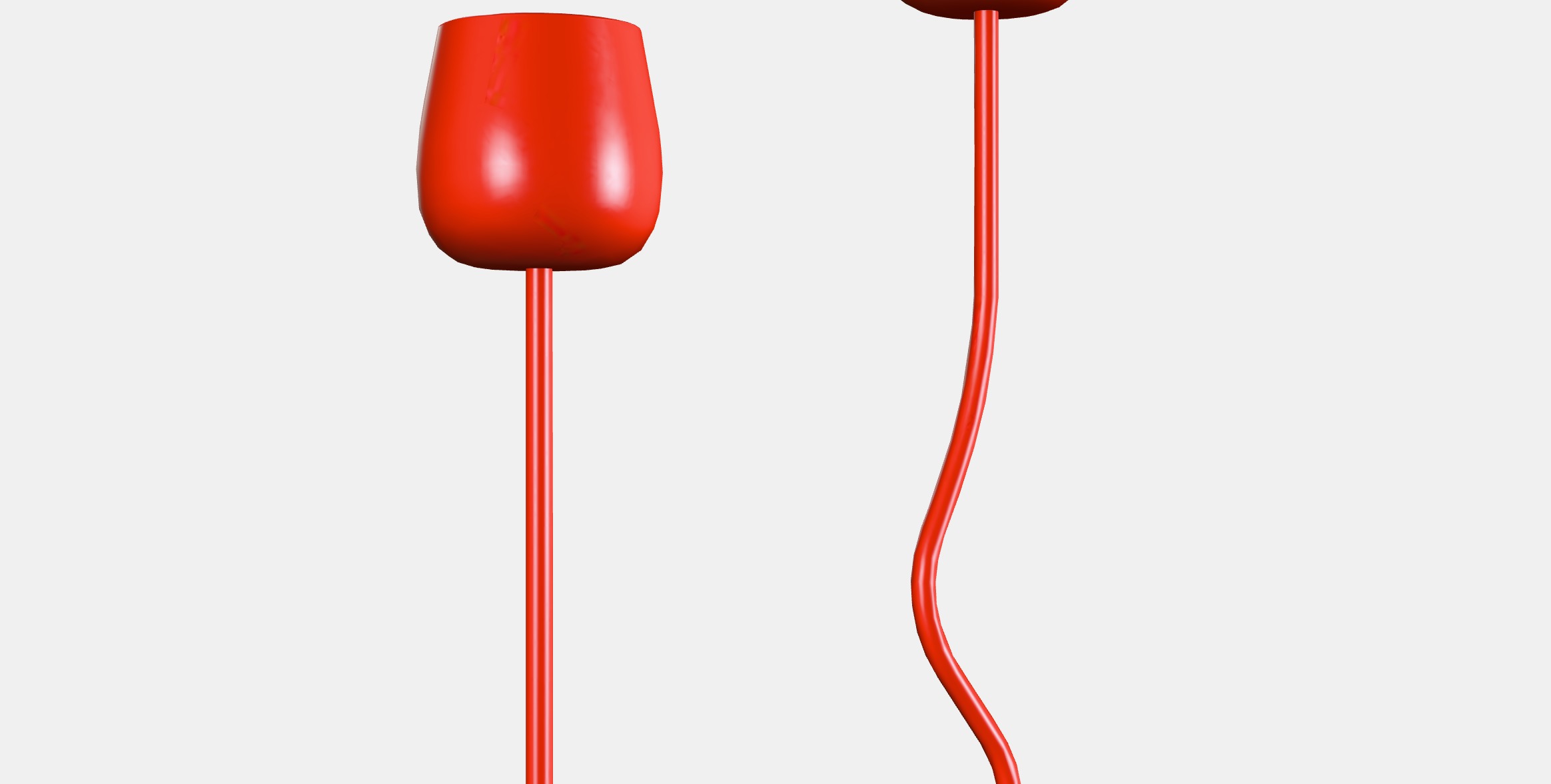 SILVERPARON Candlestick-tealight holder Low-poly 3D model_2