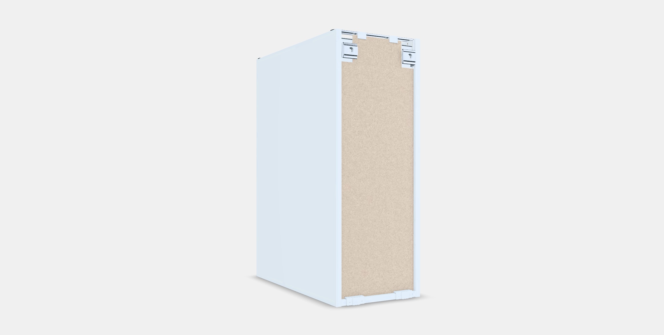 METOD Base cabinet frame 6 Low-poly 3D model_16