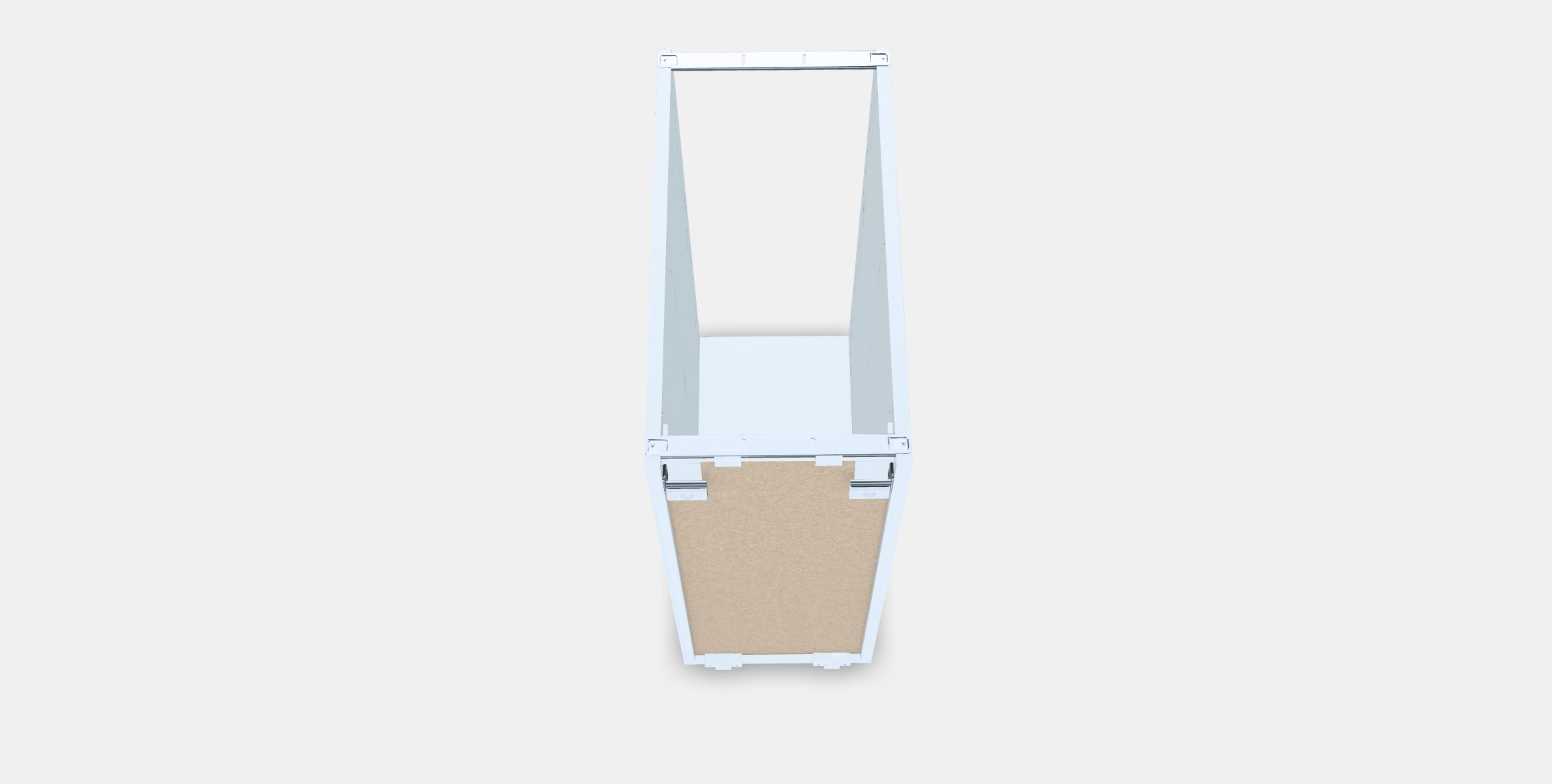 METOD Base cabinet frame 6 Low-poly 3D model_3