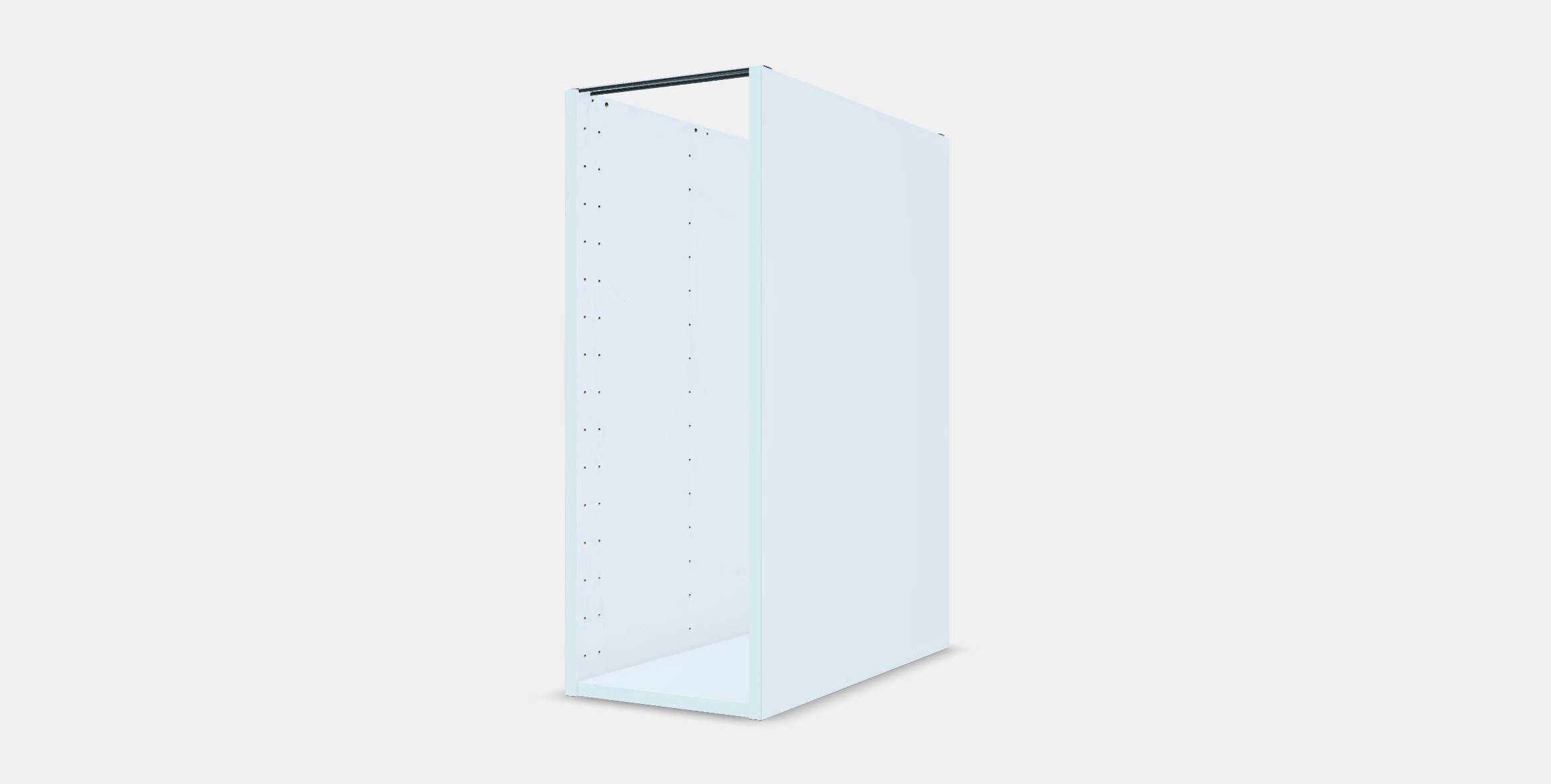 METOD Base cabinet frame 6 Low-poly 3D model_12