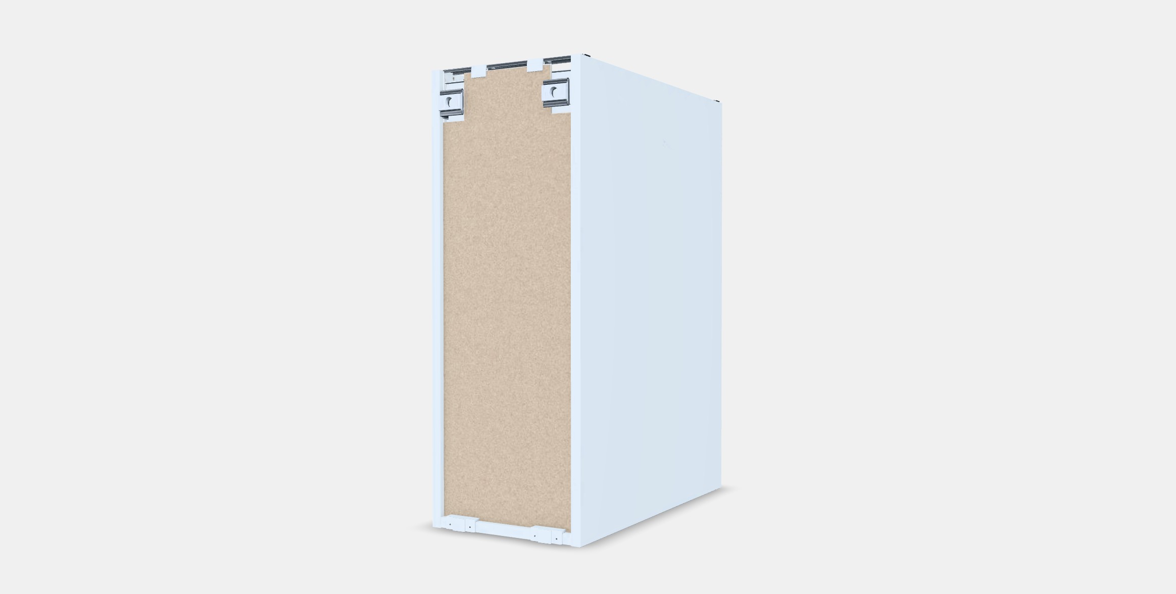 METOD Base cabinet frame 6 Low-poly 3D model_5