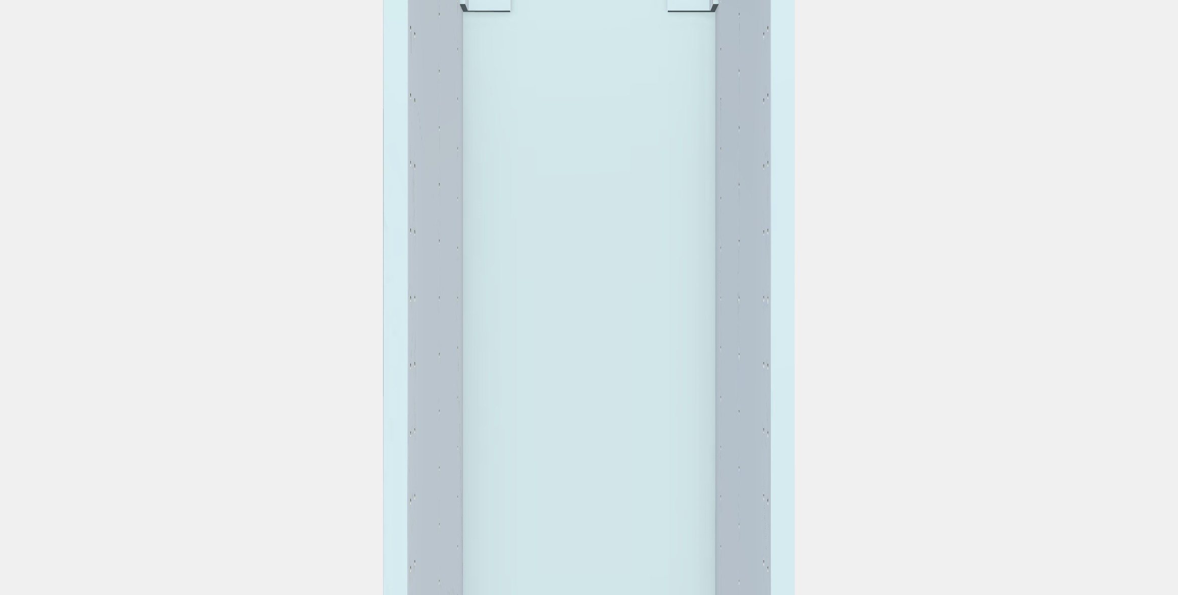 METOD Base cabinet frame 6 Low-poly 3D model_11