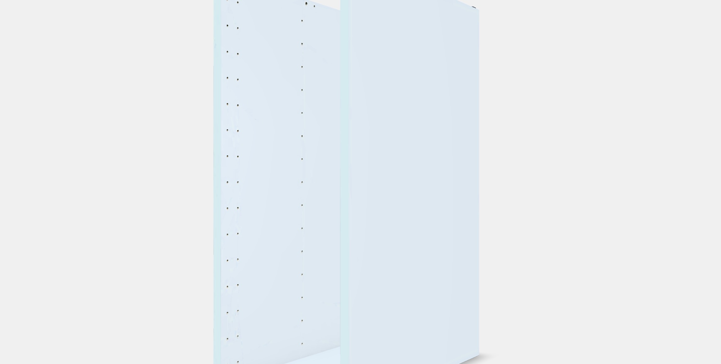 METOD Base cabinet frame 6 Low-poly 3D model_13