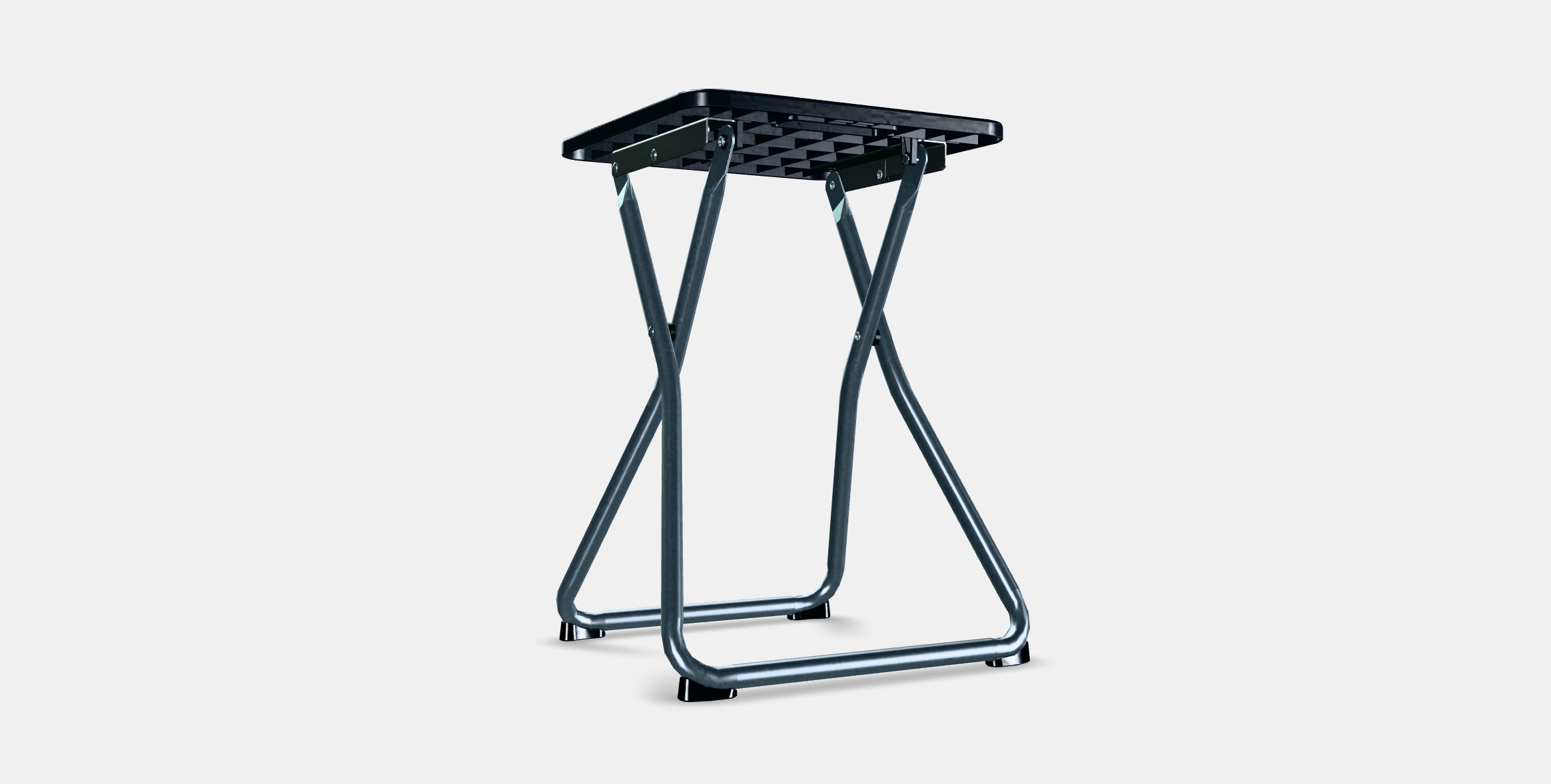 GUNDE Folding stool Low-poly 3D model_16