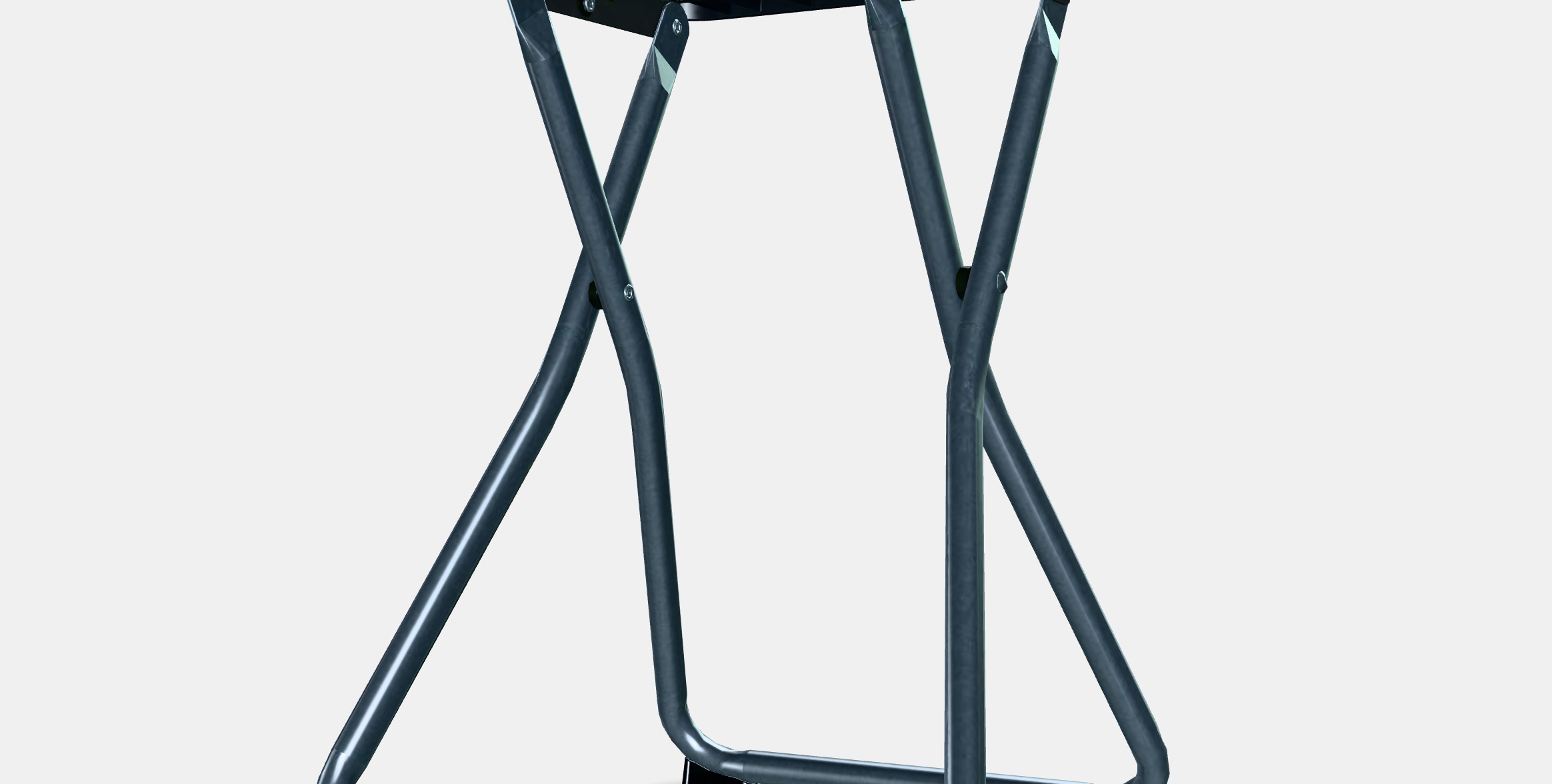 GUNDE Folding stool Low-poly 3D model_6