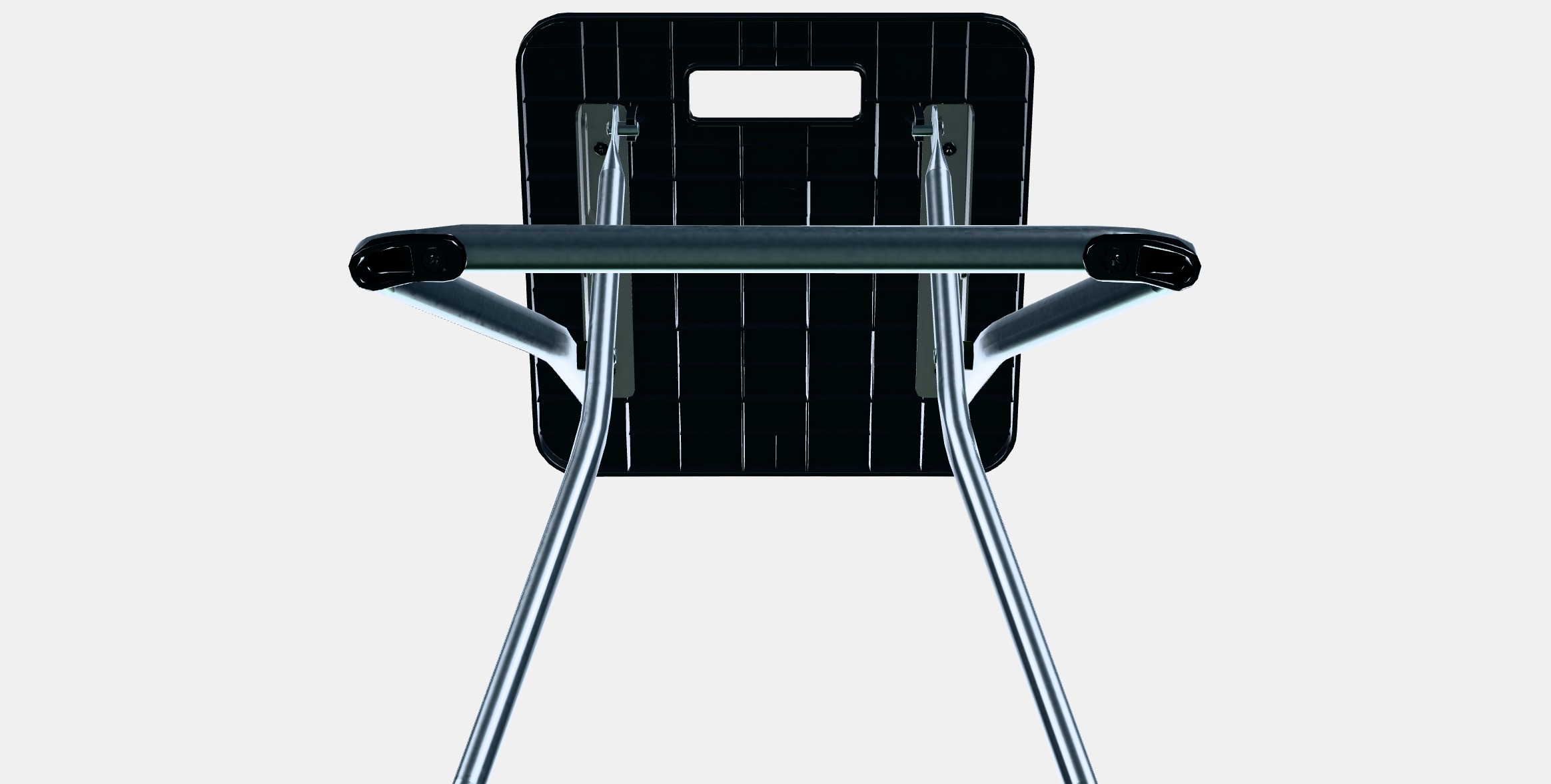 GUNDE Folding stool Low-poly 3D model_8