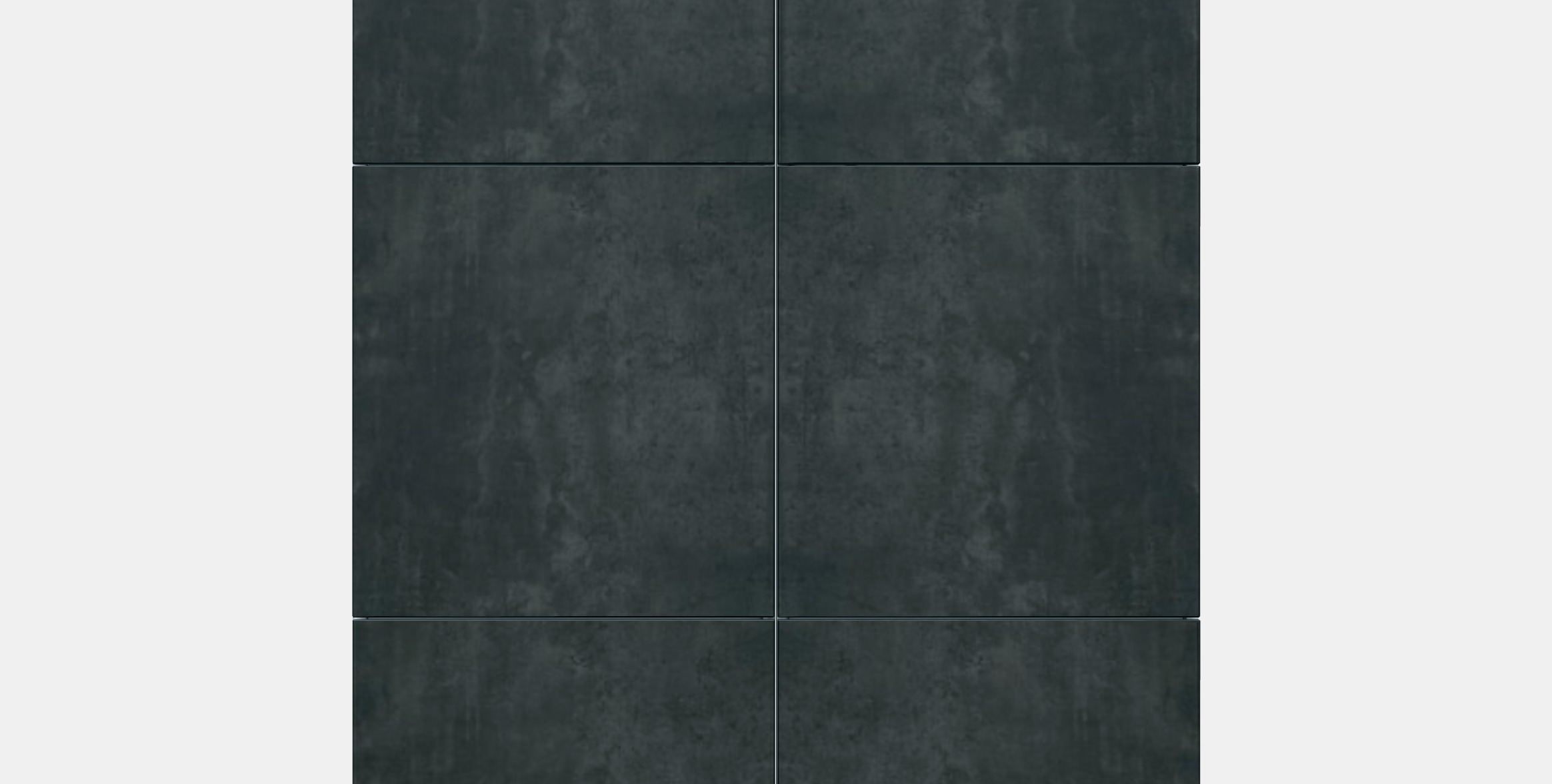 BESTA Storage combination with doors 64 Low-poly 3D model_11