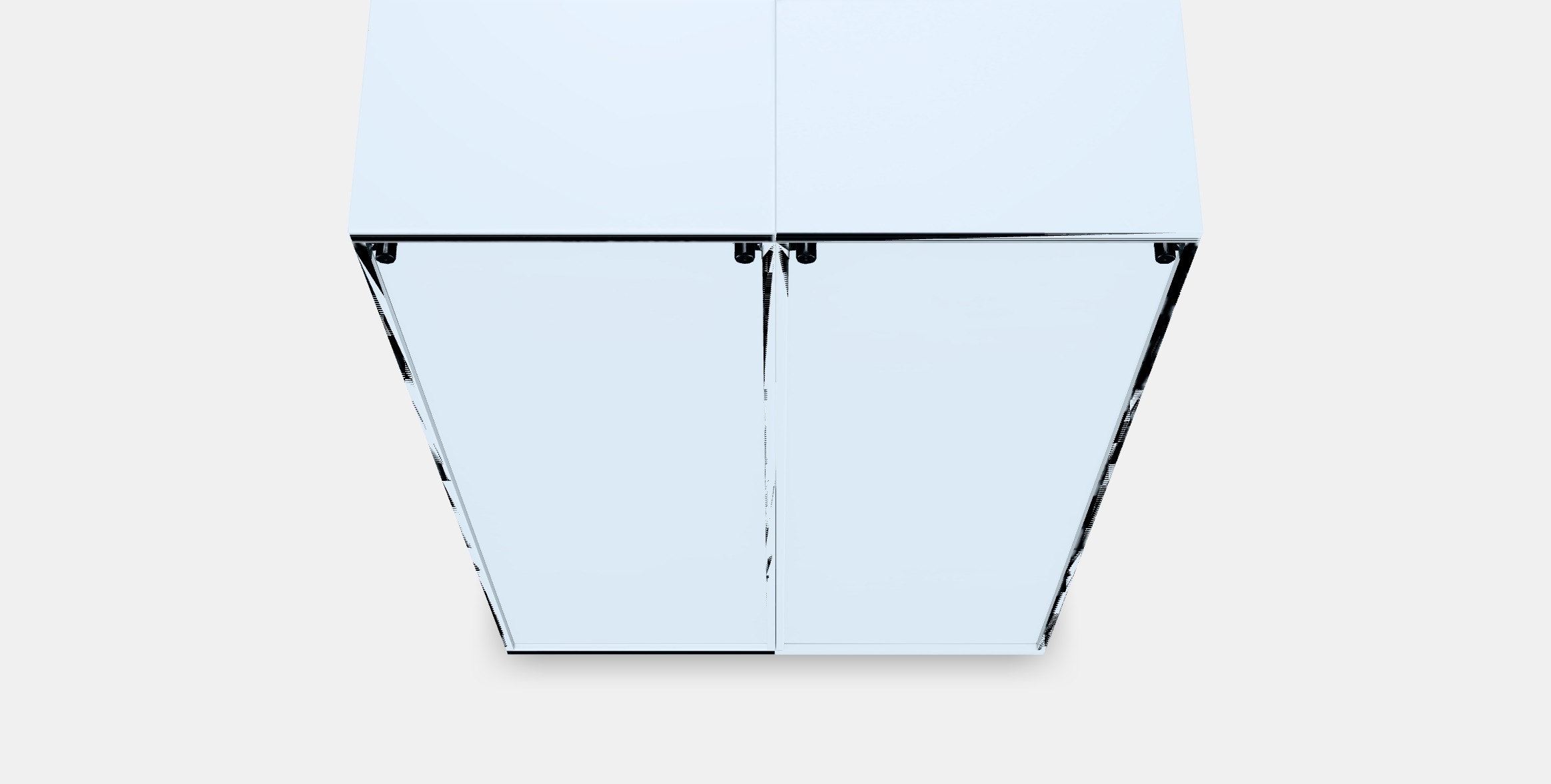 BESTA Storage combination with doors 64 Low-poly 3D model_3