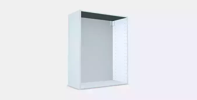 METOD Wall cabinet frame 12 Low-poly 3D model
