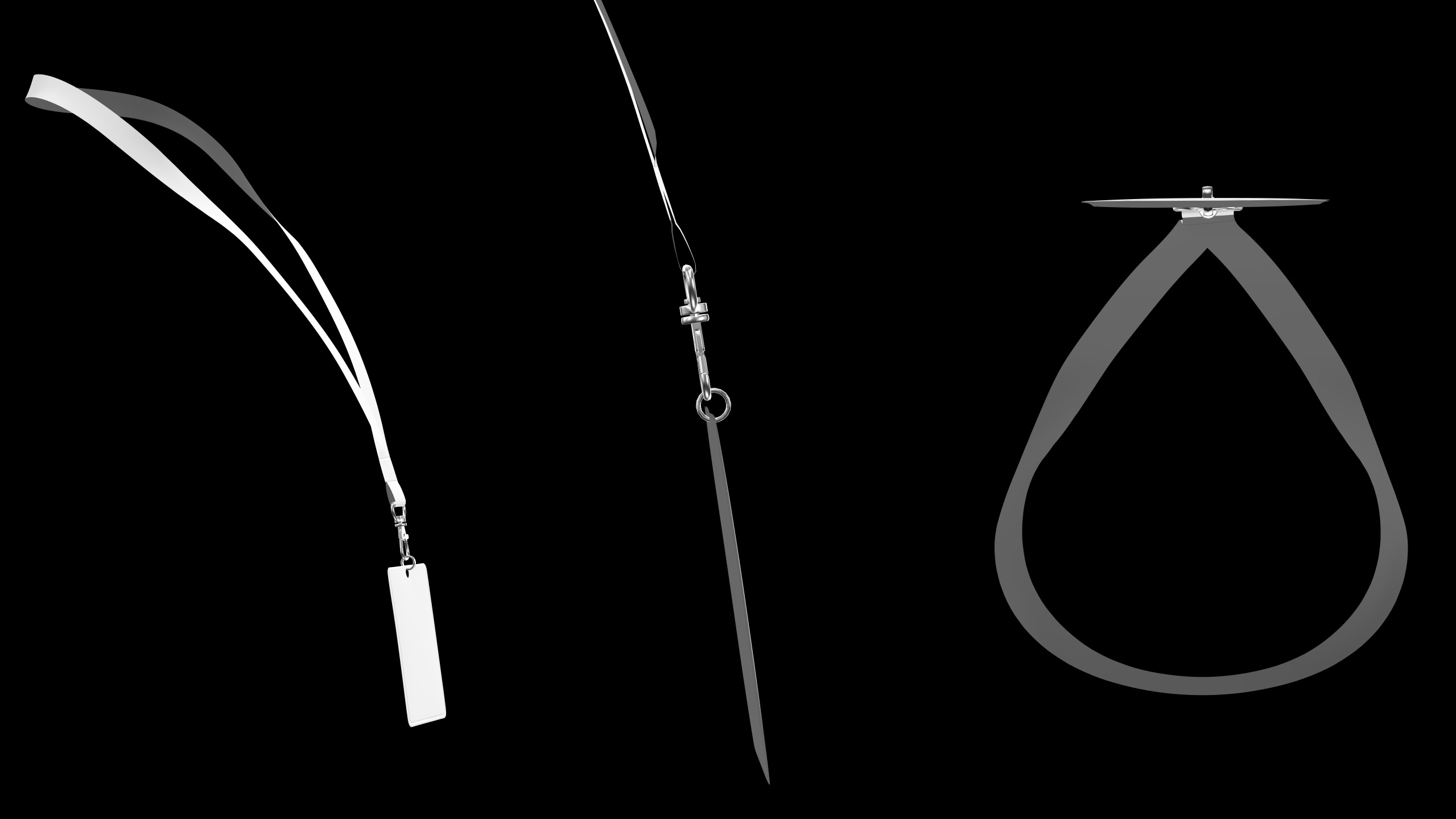 BASIC NECK STRAPS genesis8 highpoly 3D model_7