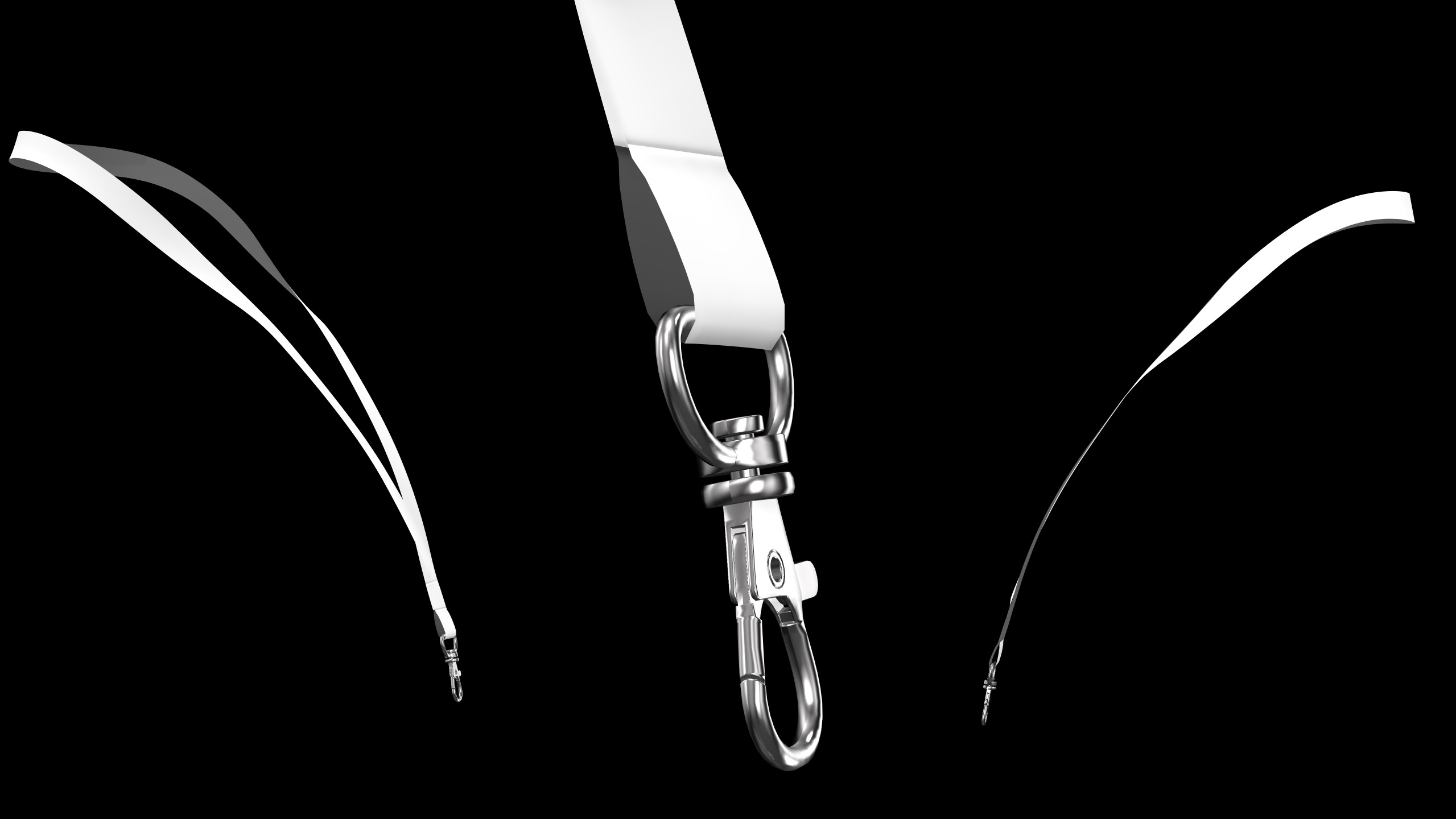 BASIC NECK STRAPS genesis8 highpoly 3D model_3