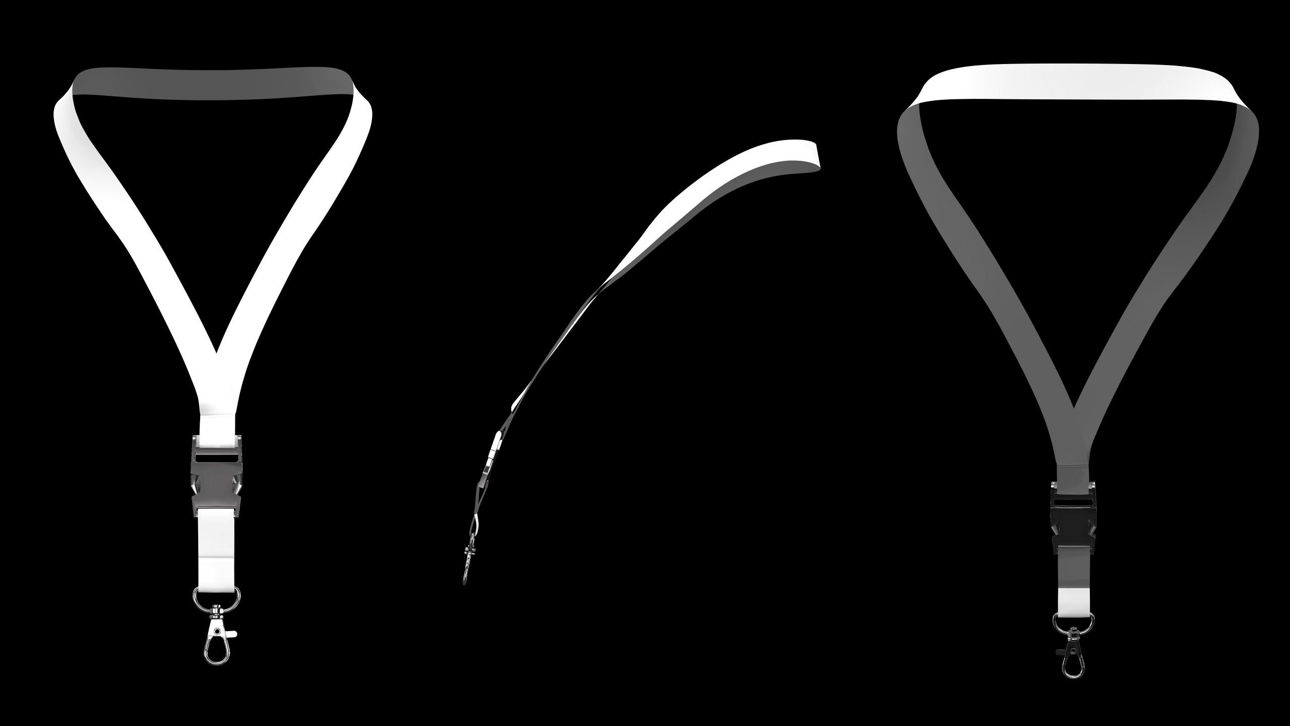 BASIC NECK STRAPS genesis8 highpoly 3D model_11