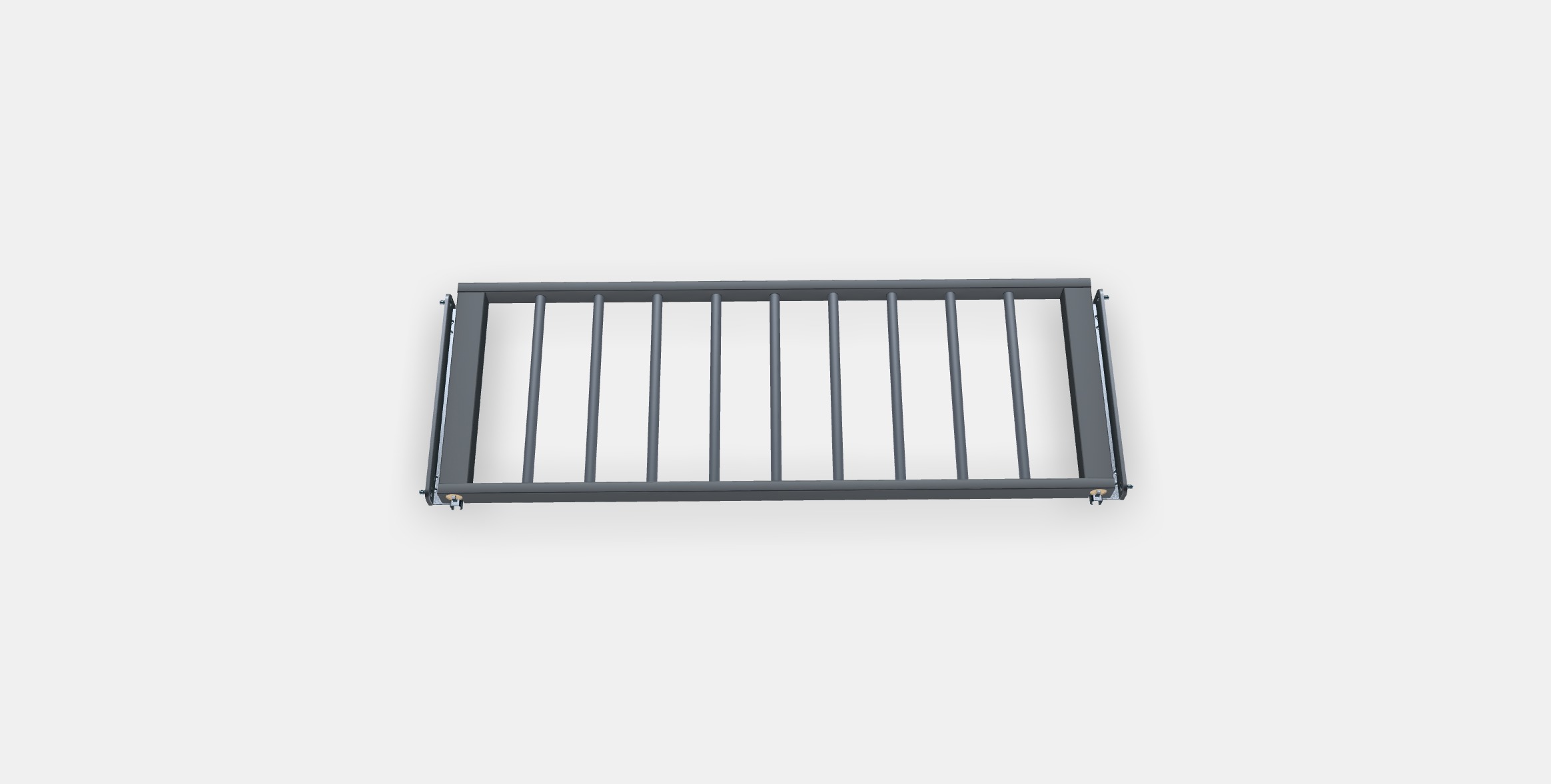 KOMPLEMENT Pull-out trouser hanger 18 Low-poly 3D model_3