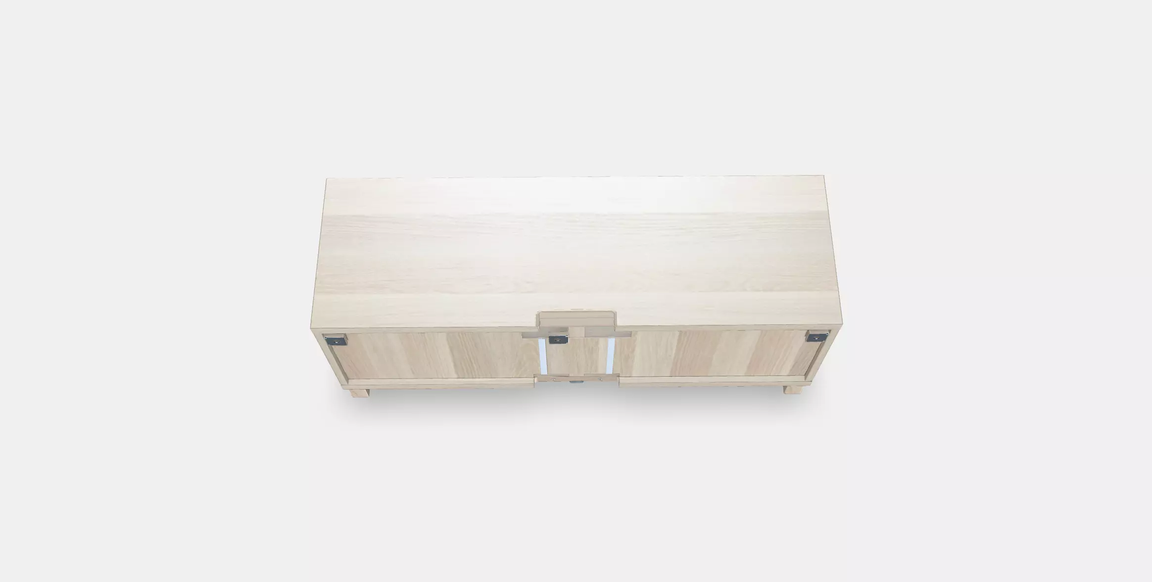 BESTA TV bench with drawers 12 Low-poly 3D model_0