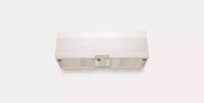 BESTA TV bench with drawers 12