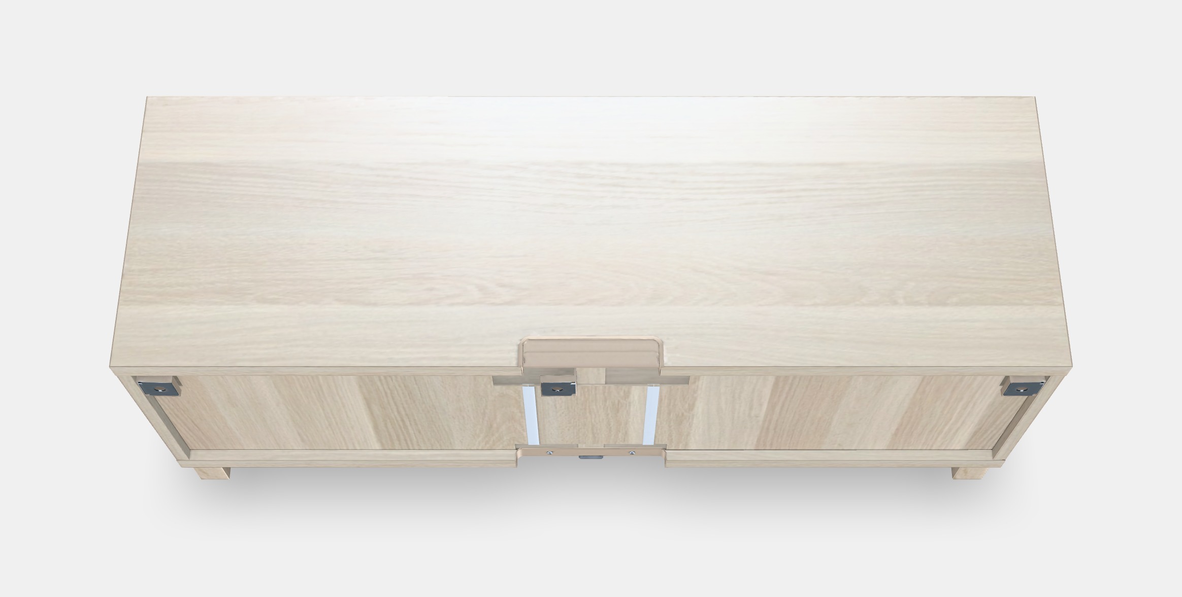 BESTA TV bench with drawers 12 Low-poly 3D model_3