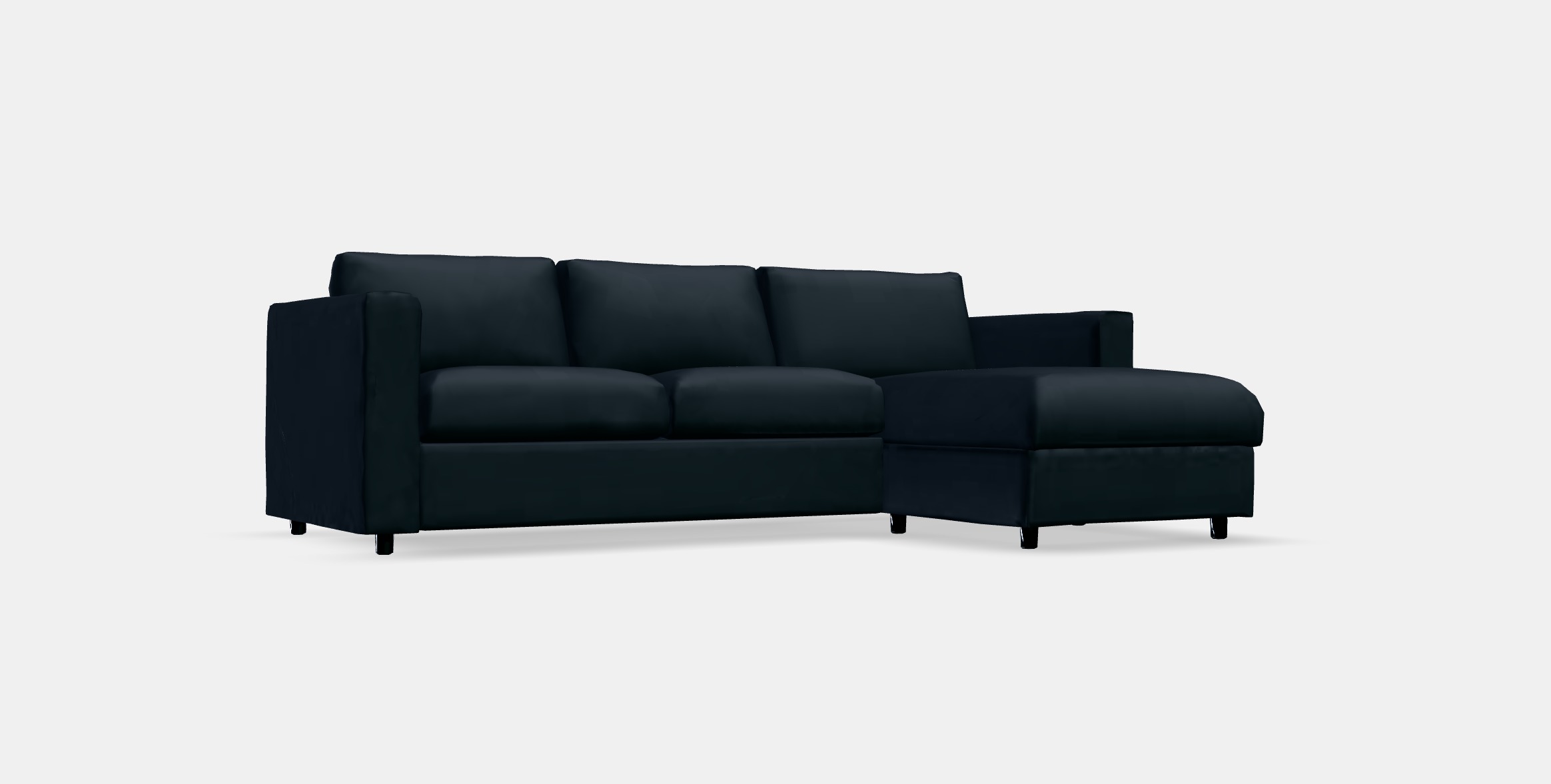VIMLE 3-seat sofa 29 Low-poly 3D model_9