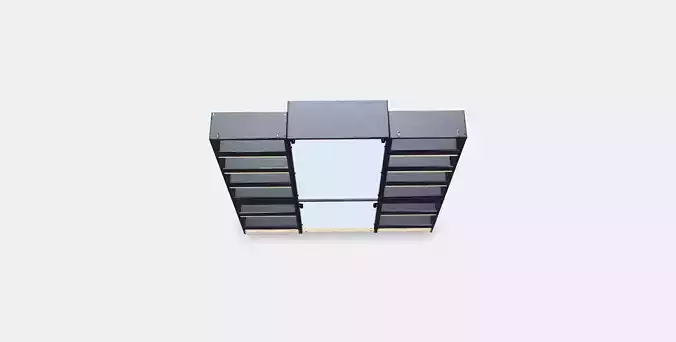 HAVSTA Storage combination w glass doors