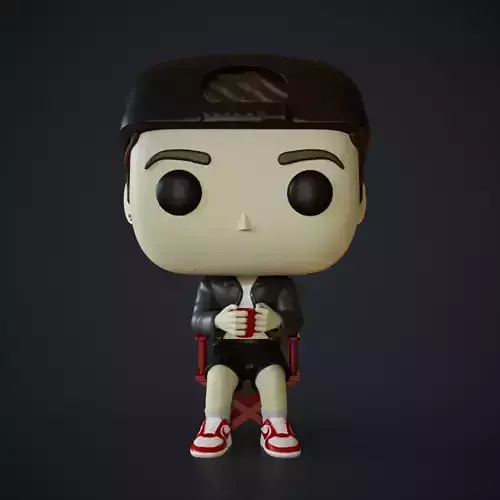 Custom pop Hombre sentado