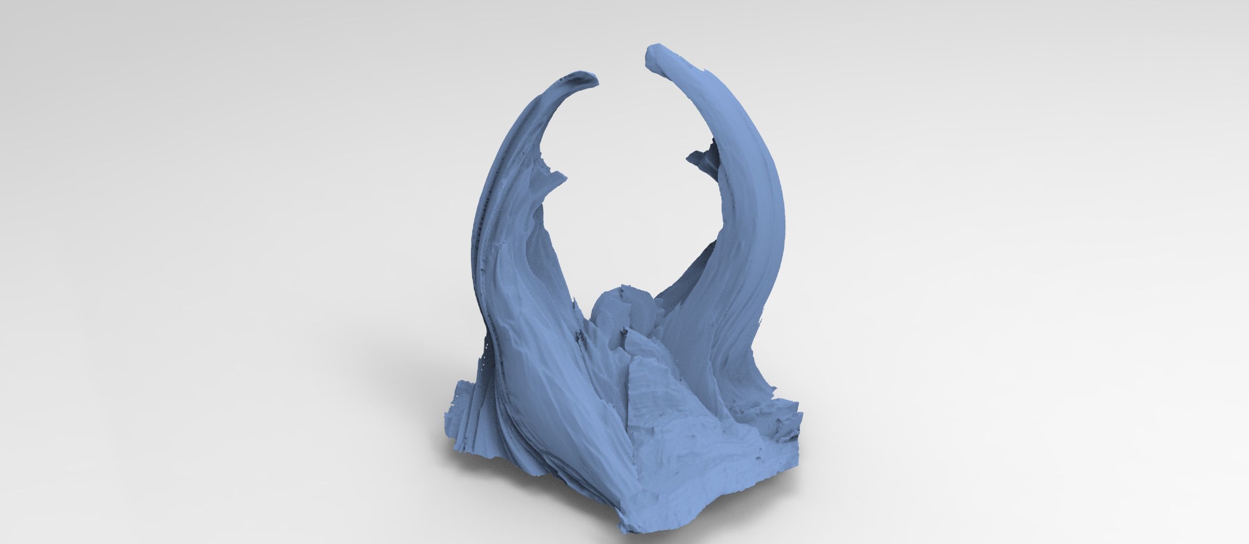 Tiwanaku sci fi edge 3D model_2