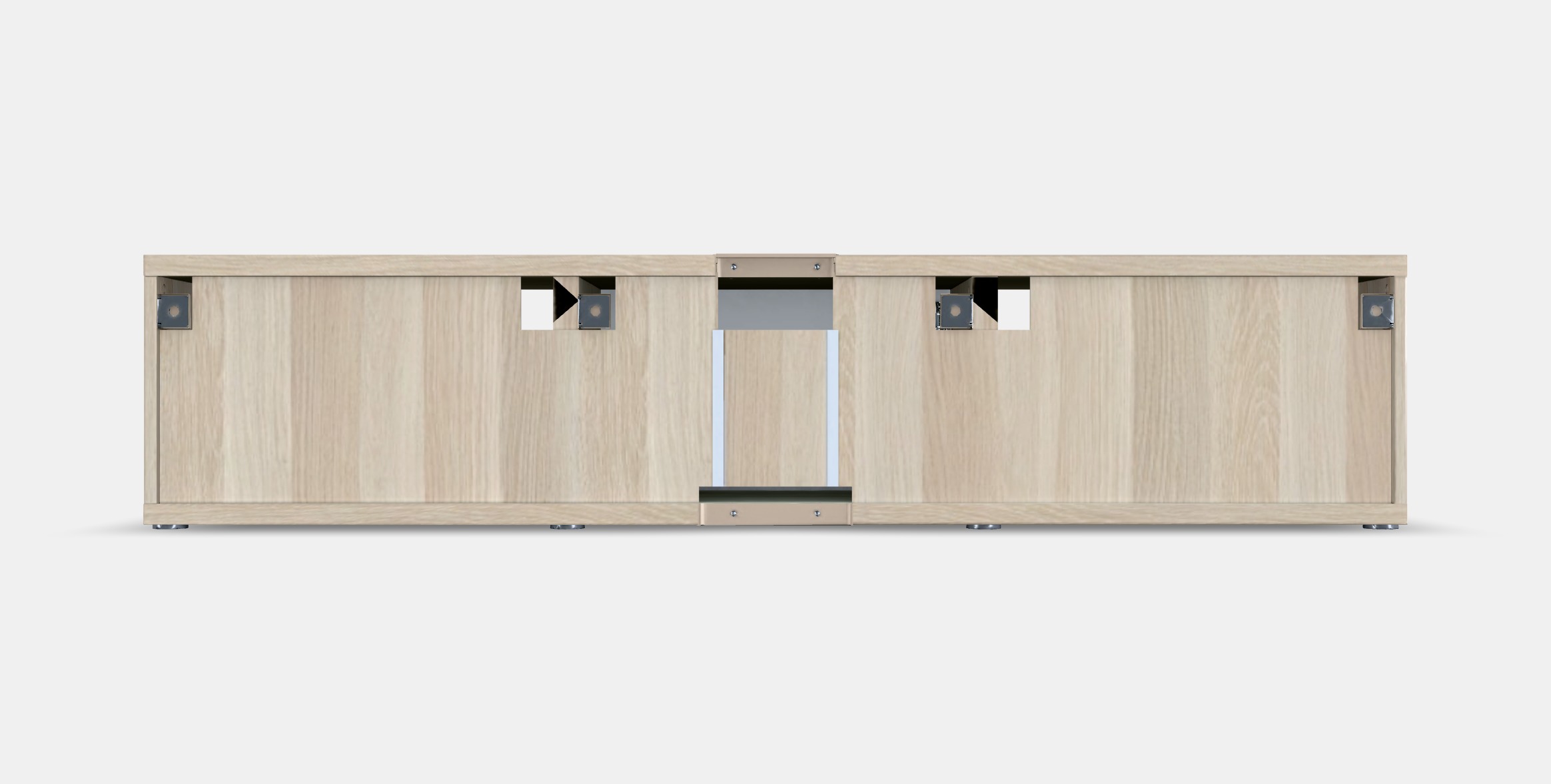 BESTA TV bench 72 Low-poly 3D model_15